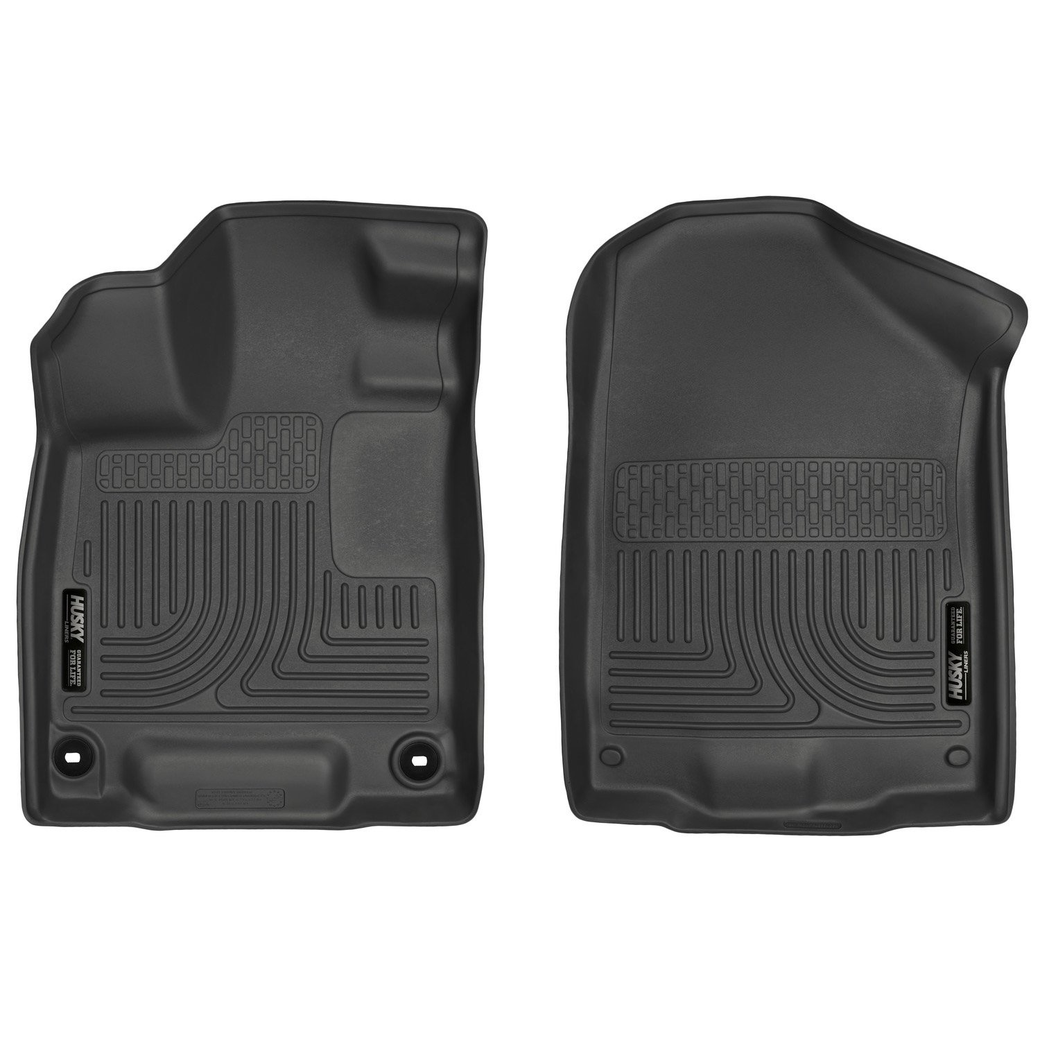 Husky 18431 Weatherbeater Front Floor Liners For 2017-2020 Honda Ridgeline