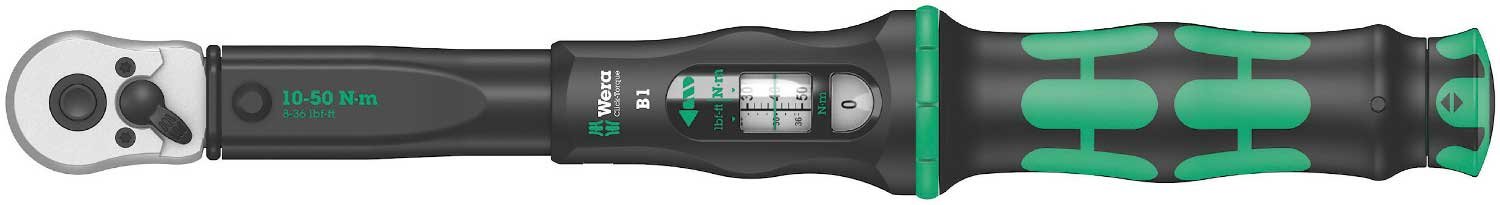 Wera Click-Torque B1 Torque wrench Drive 10-50 Nm