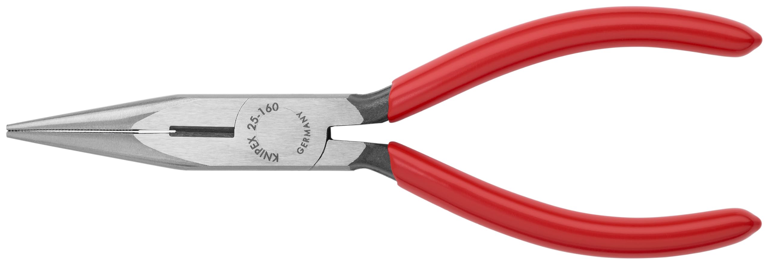 KNIPEX - 25 01 160 Tools - Long Nose Pliers With Cutter (2501160), 6-1/4 inches
