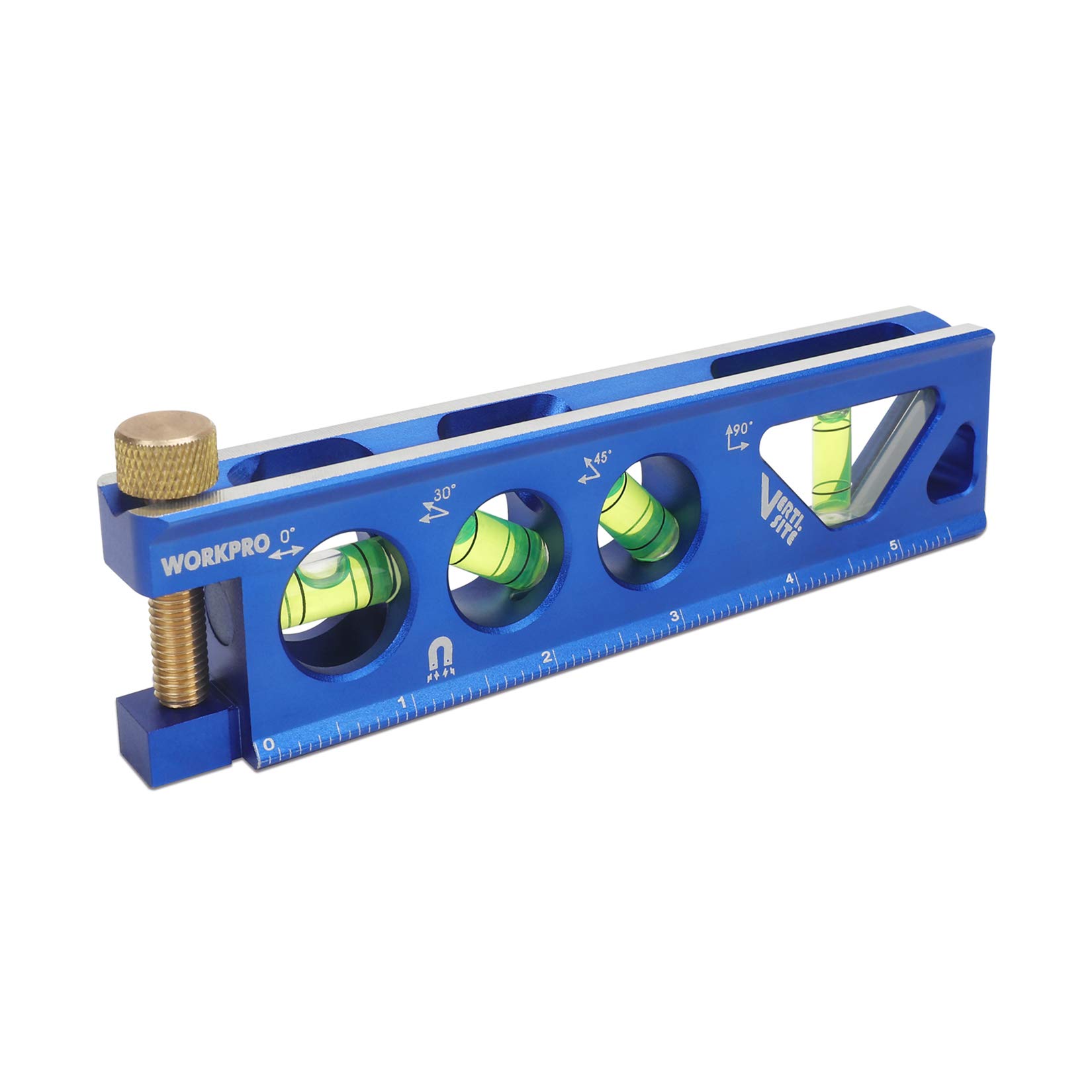 WORKPRO 6-1/2 Inch Magnetic Torpedo Level