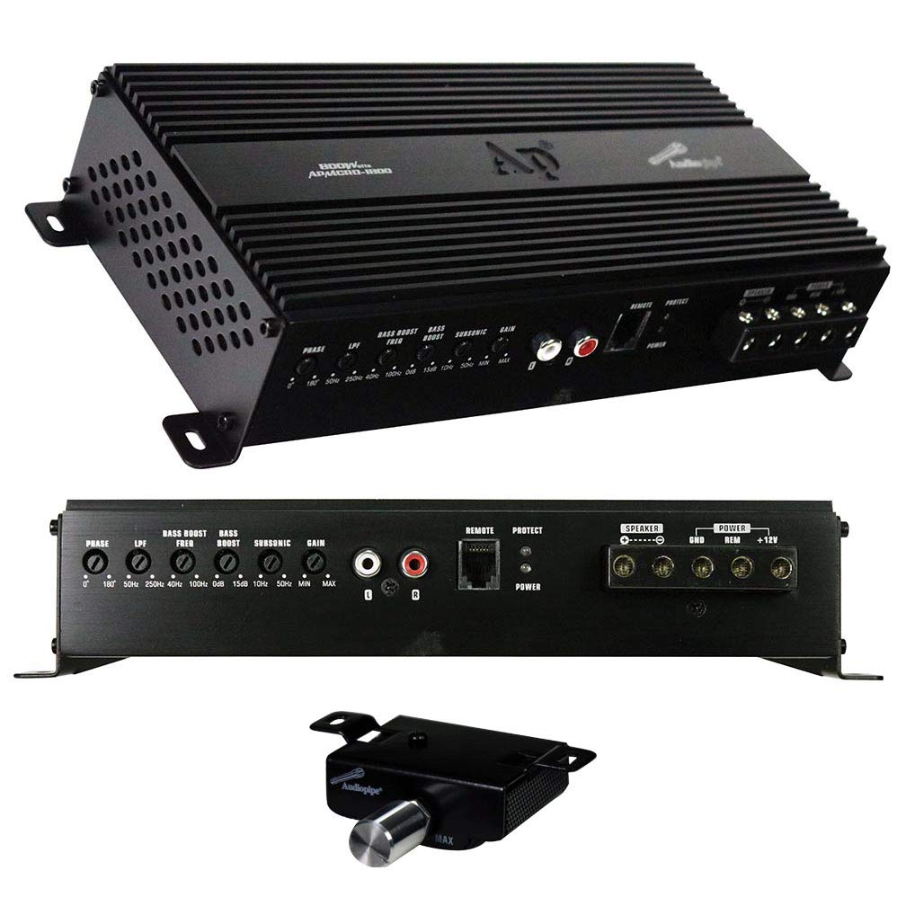 Audiopipe APMCRO1800 Micro Monoblock Class D Amplifier 800W Max