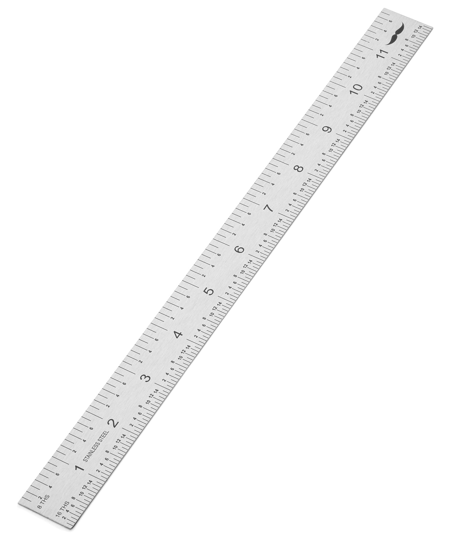 Mr. Pen- Machinist Ruler, 12 Inch, Stainless Steel Imperial