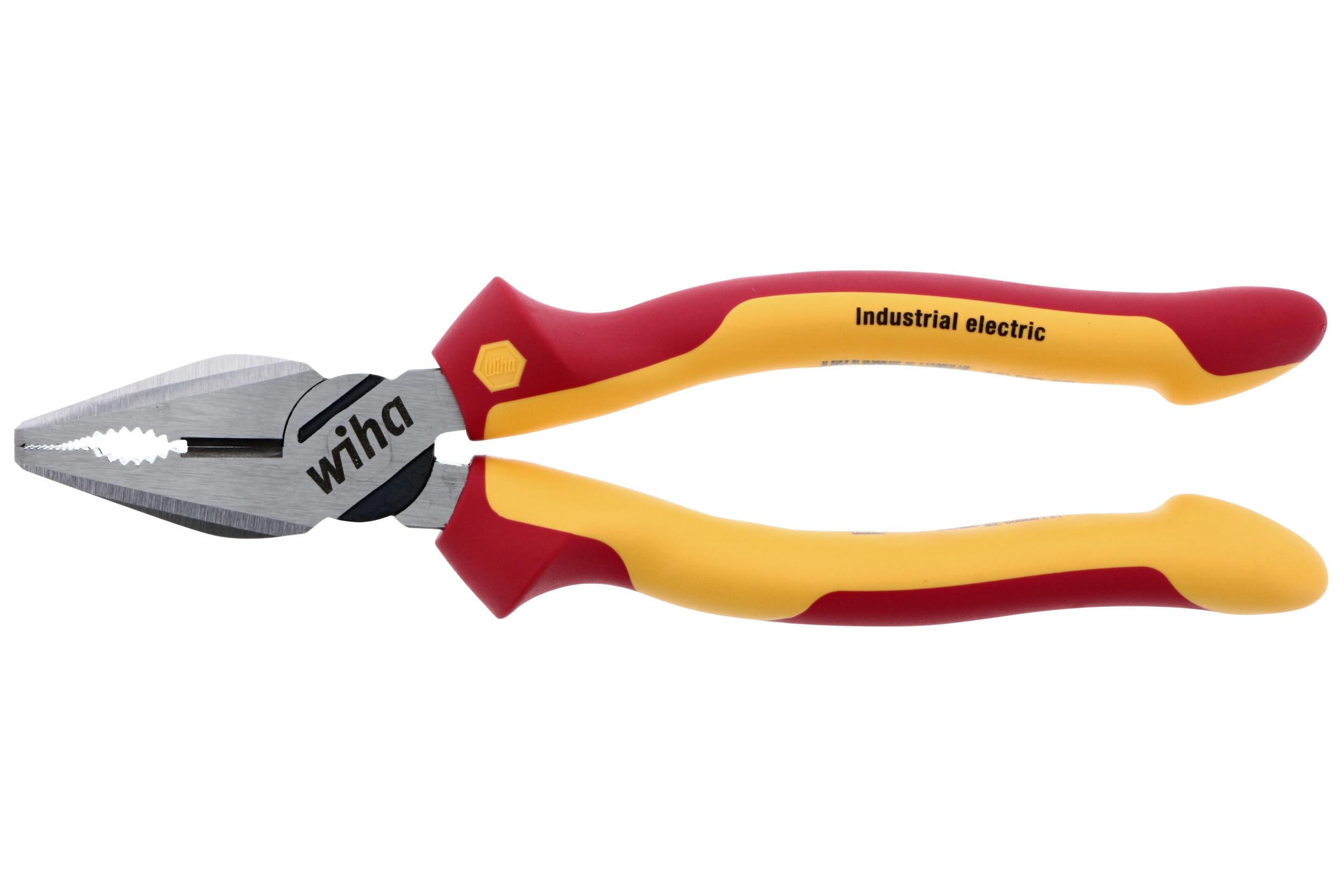 Wiha 32930 Insulated Industrial Combination 8.0″ Pliers
