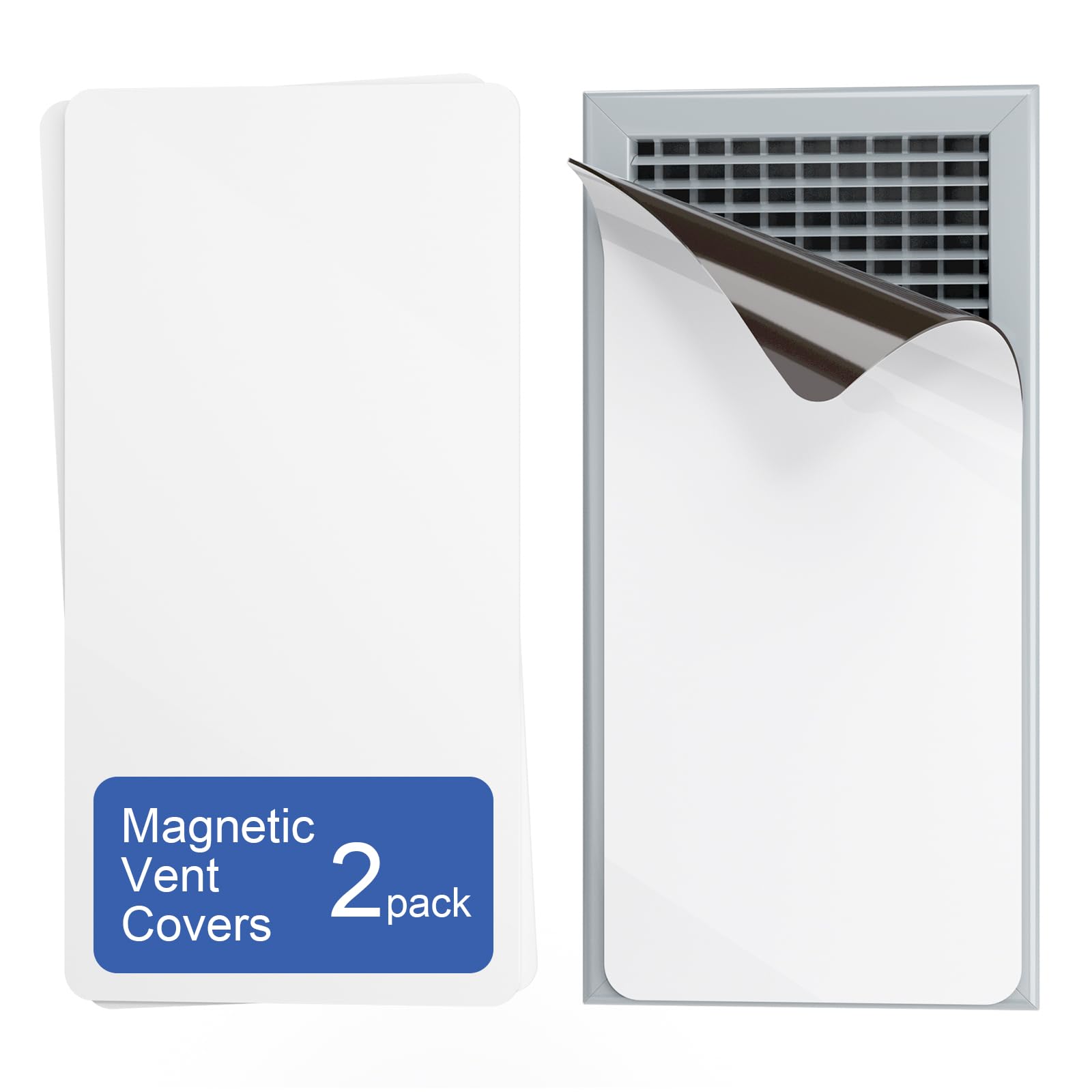 2 Pack Magnetic Vent Covers 5.5"x12" Vent Cover for Home Floor Ceiling