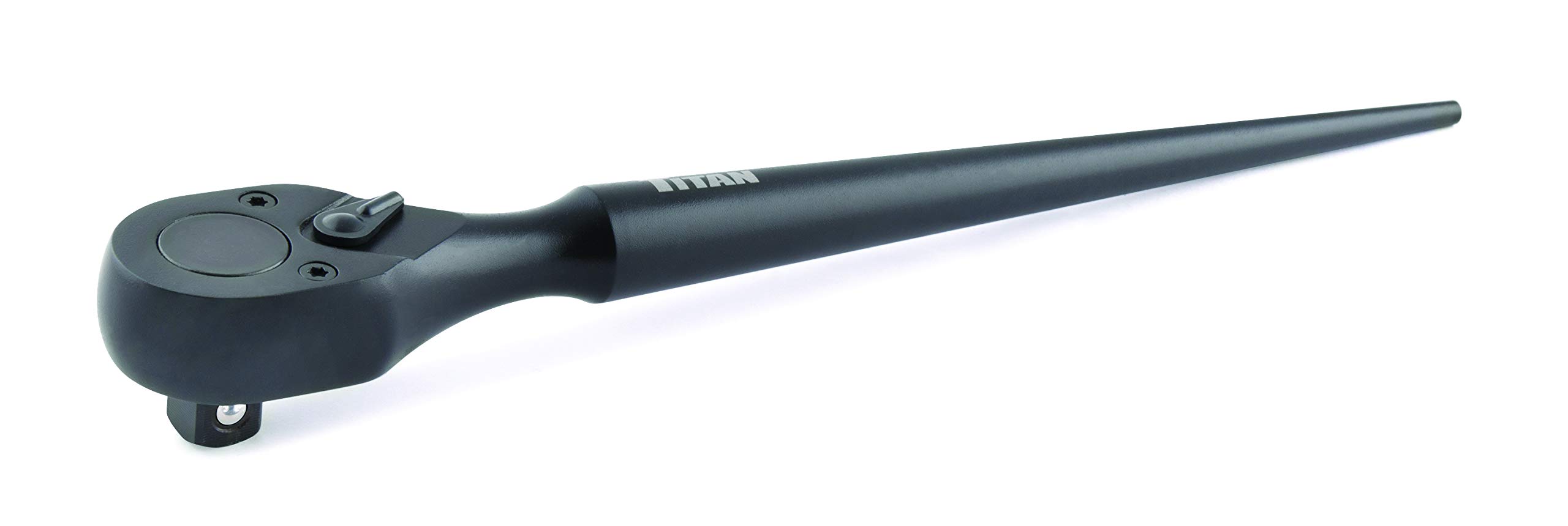 Titan Forge 11078 1/2-Inch Drive x 12-Inch 72 Tooth Construction Spud Ratchet