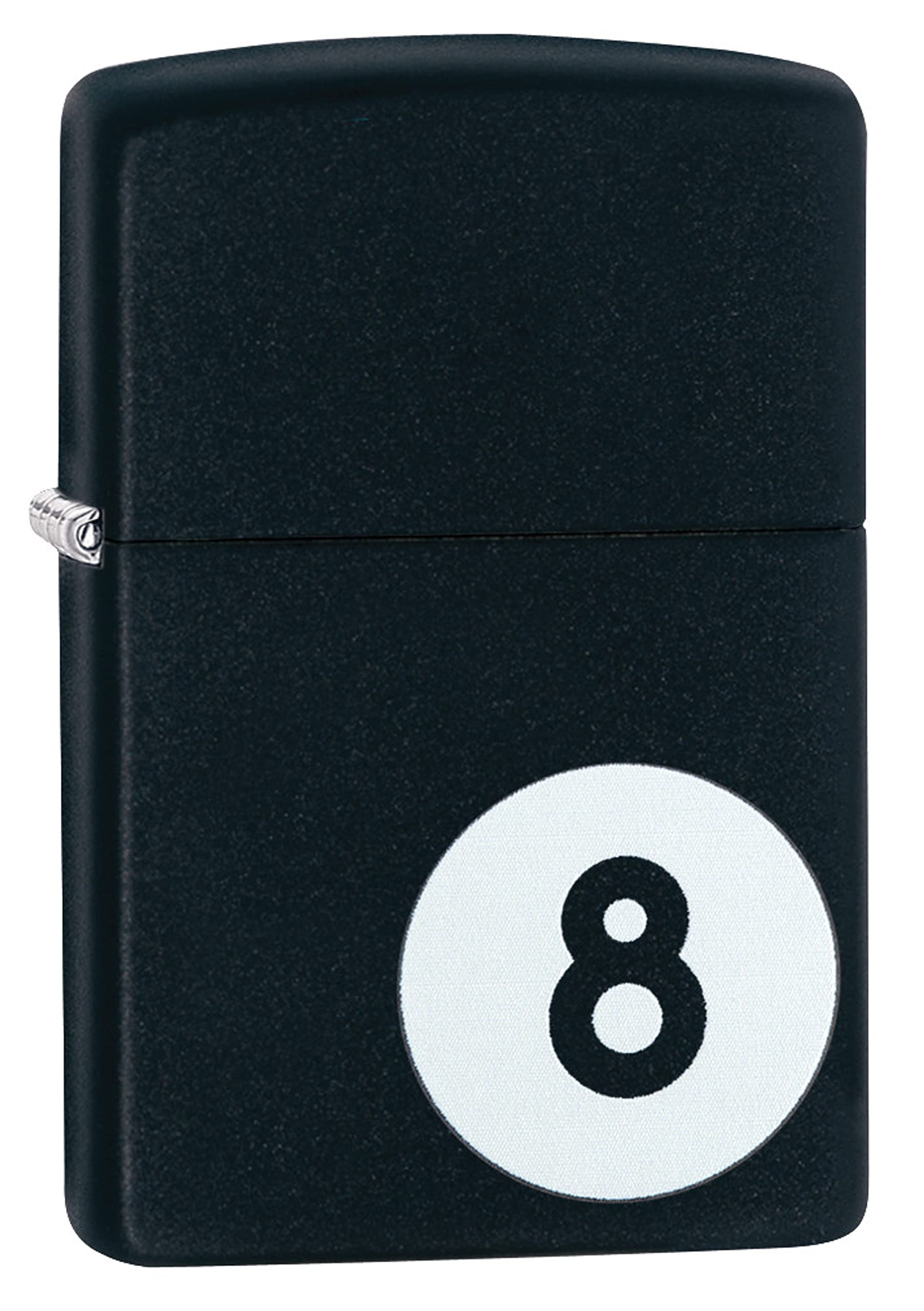 Zippo 28432 Windproof Lighter Billiards 8-Ball, Black Matte