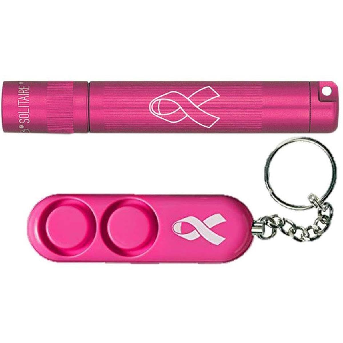 Maglite SJ3AUD6 Solitaire LED Flashlight w/SABRE Personal Alarm