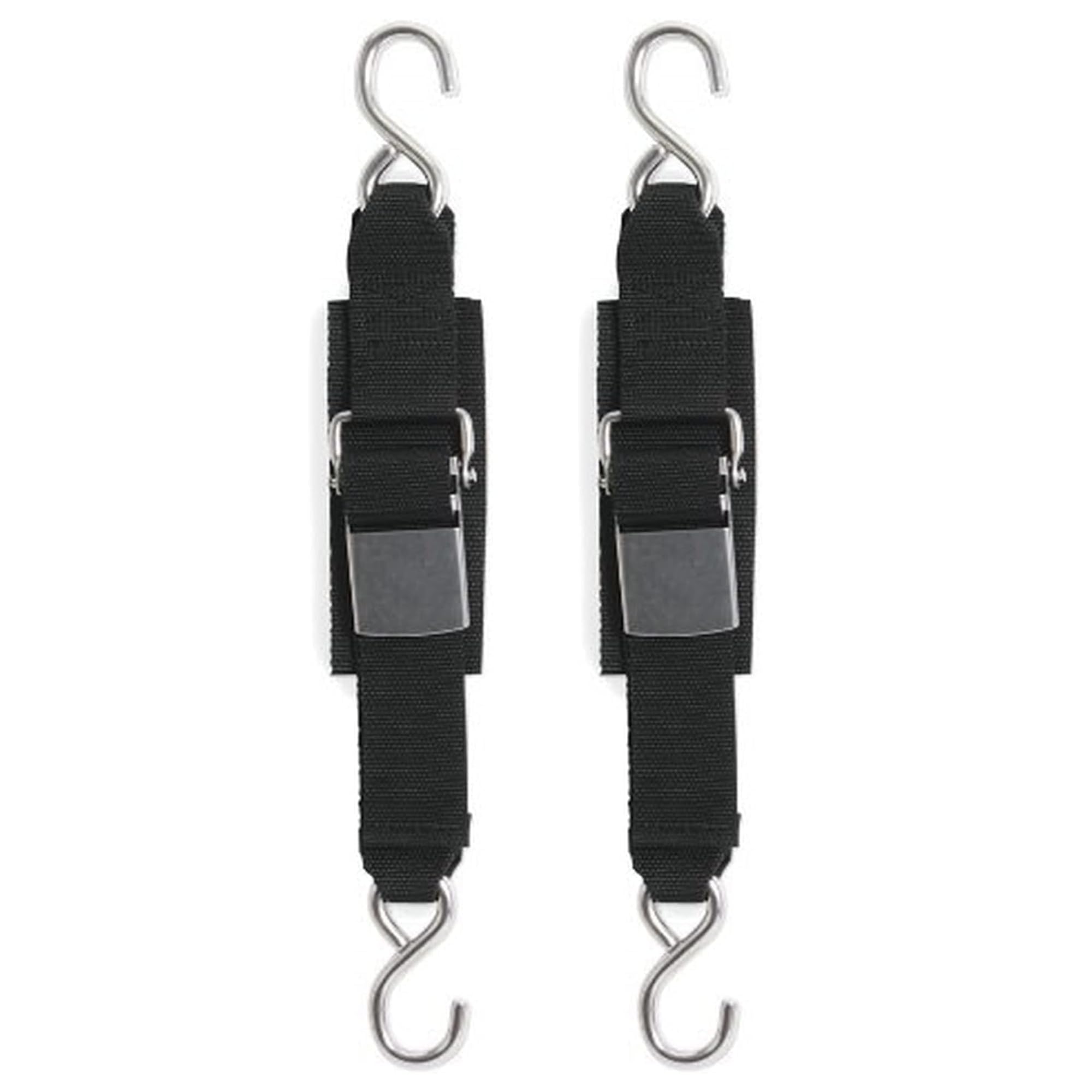 BoatBuckle F12065 Stainless Steel Kwik Lok Transom Tie-Downs (Pair)