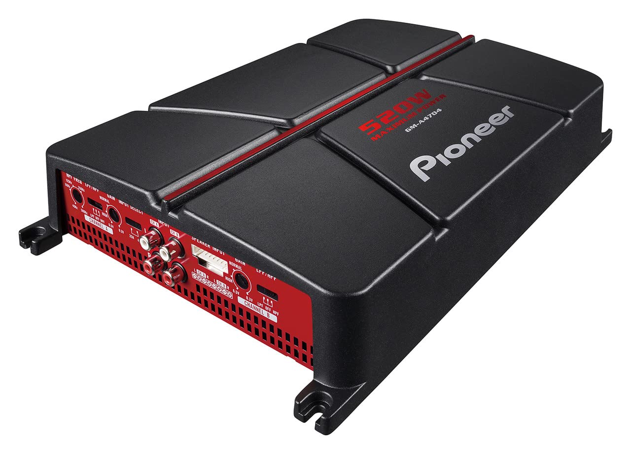 Pioneer GMA4704 520 Watt Max 4 Channel Amplifier