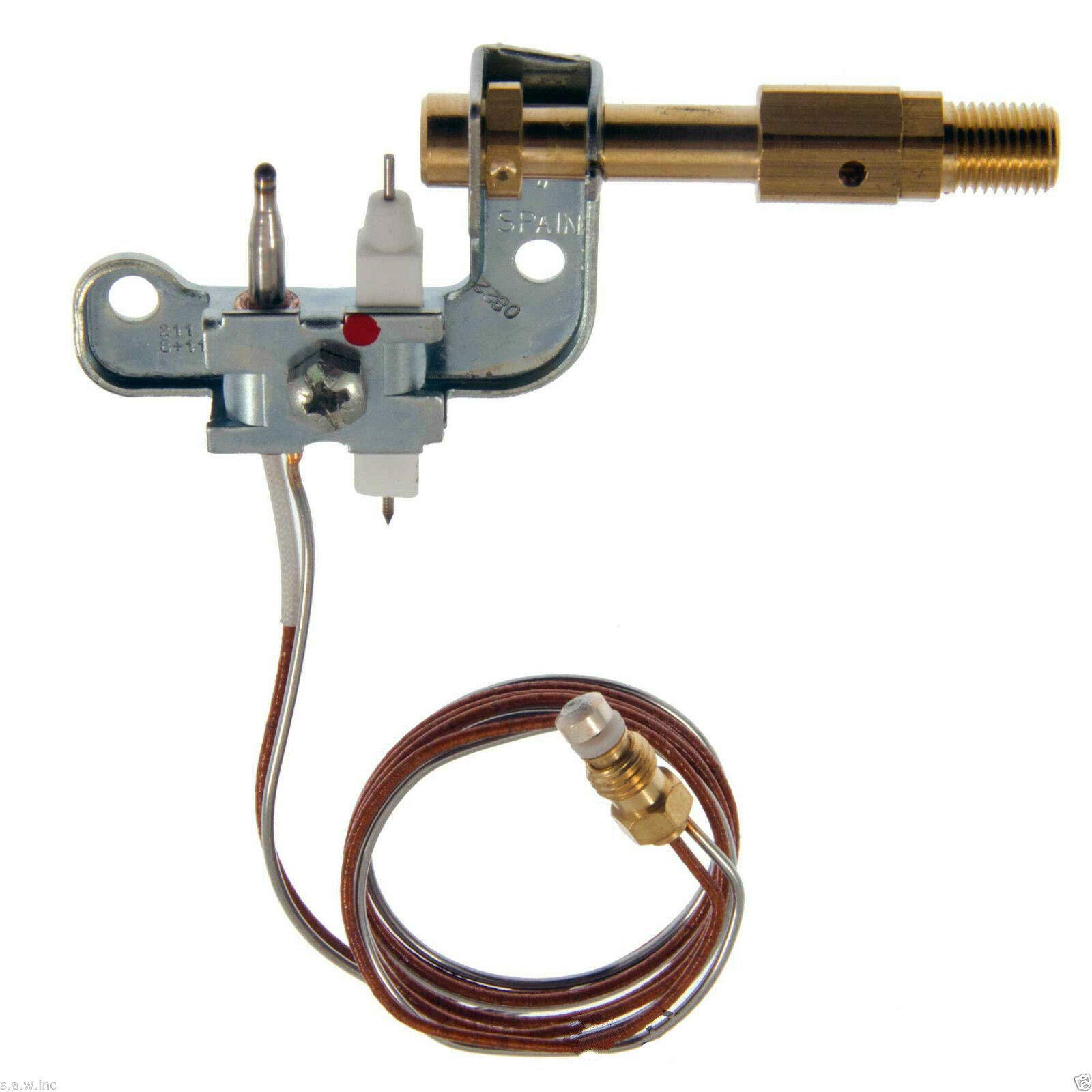 120630-02 Pilot ODS Assembly Replacement, Vent Free Propane Gas Part for DESA Glo-Warm Wall Heaters, Unvented Gas Log Sets & Fireplaces
