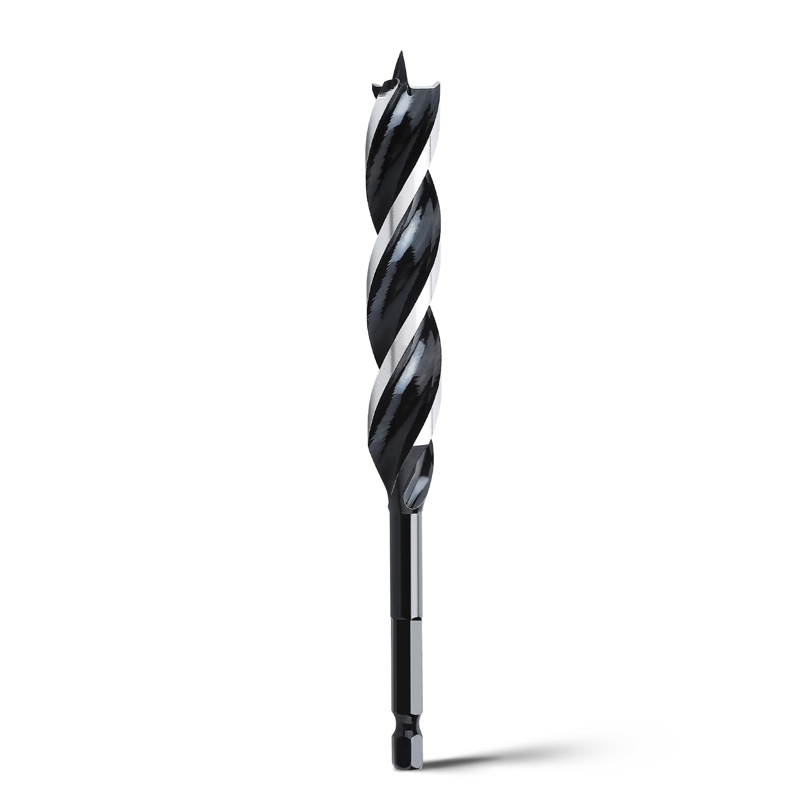 WOBLLMX 5/8" x 6" Auger Drill Bit for Soft and Hard Wood,1/4" Hex Shank