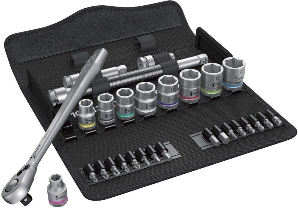 Wera 05004048001 Metric 3/8 Drive Ratchet Set (29 Piece)