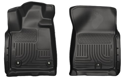Husky 18561 Liners Front Floor Liners For 12-2020 Toyota Tundra Black
