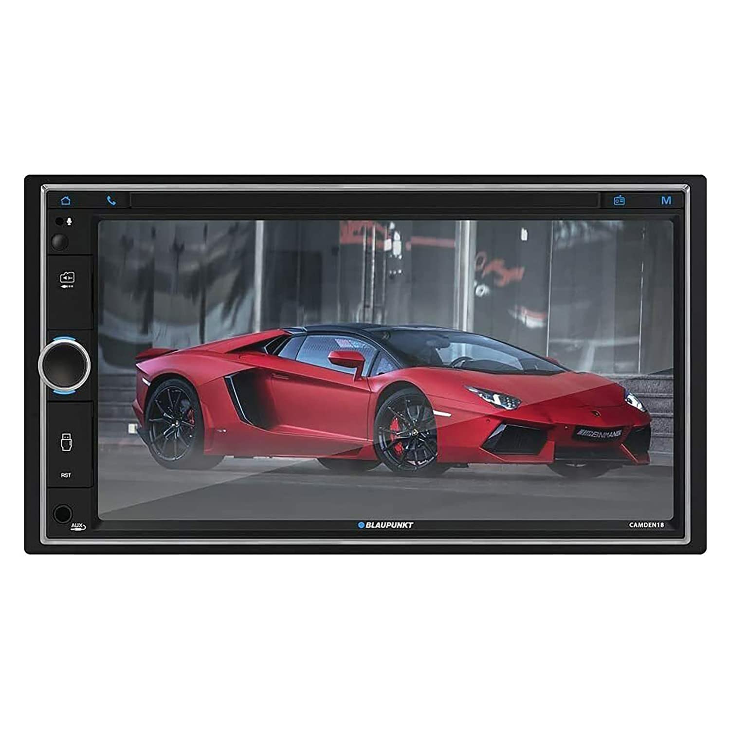 Blaupunkt CAMDEN18 6.9" 2DIN Touchscreen Mechless Receiver w/BT & USB/SD Inputs