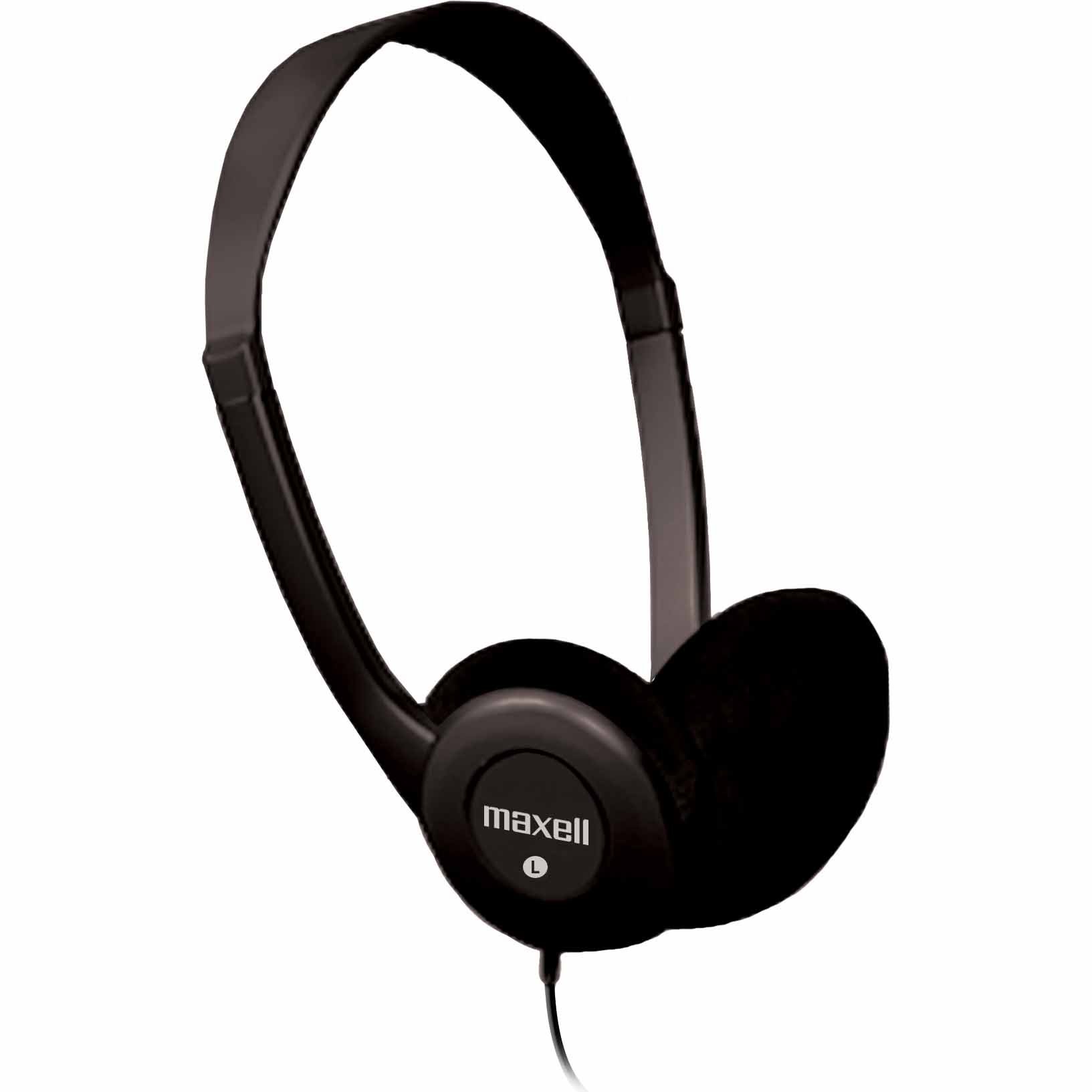 Maxell 190318 Lightweight Swivel On-Ear Stereo Headphones