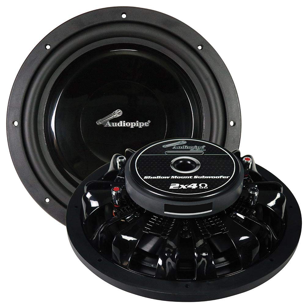 Audiopipe TSFA120 12" Shallow Mount Woofer 500W Max 4 Ohm DVC