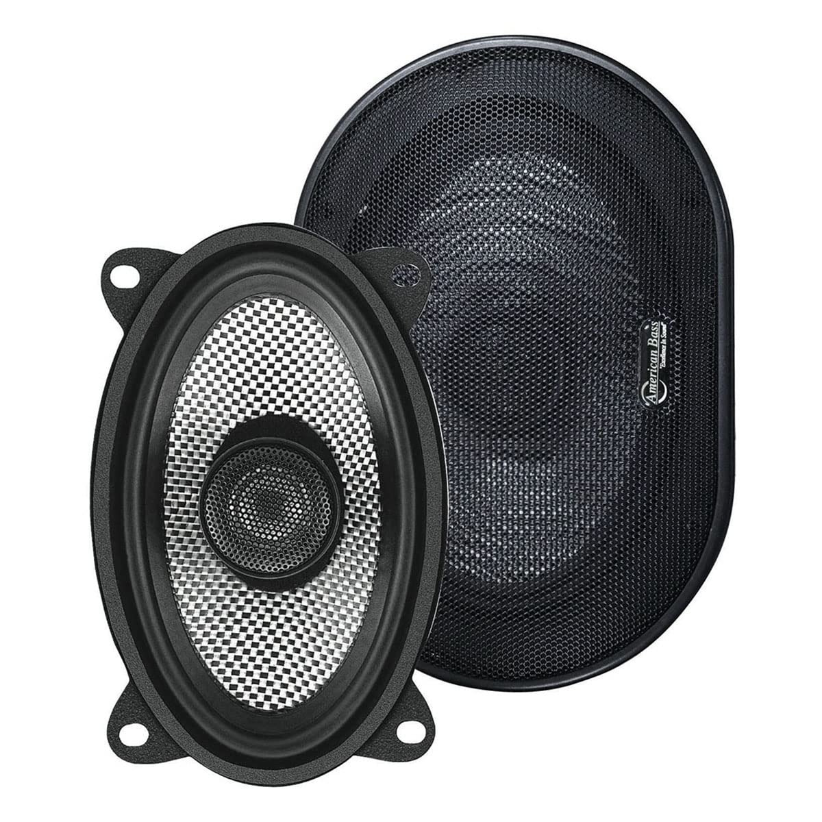 American Bass SQ4.6 4X6" 100 watt 2 Way Speakers (pair)