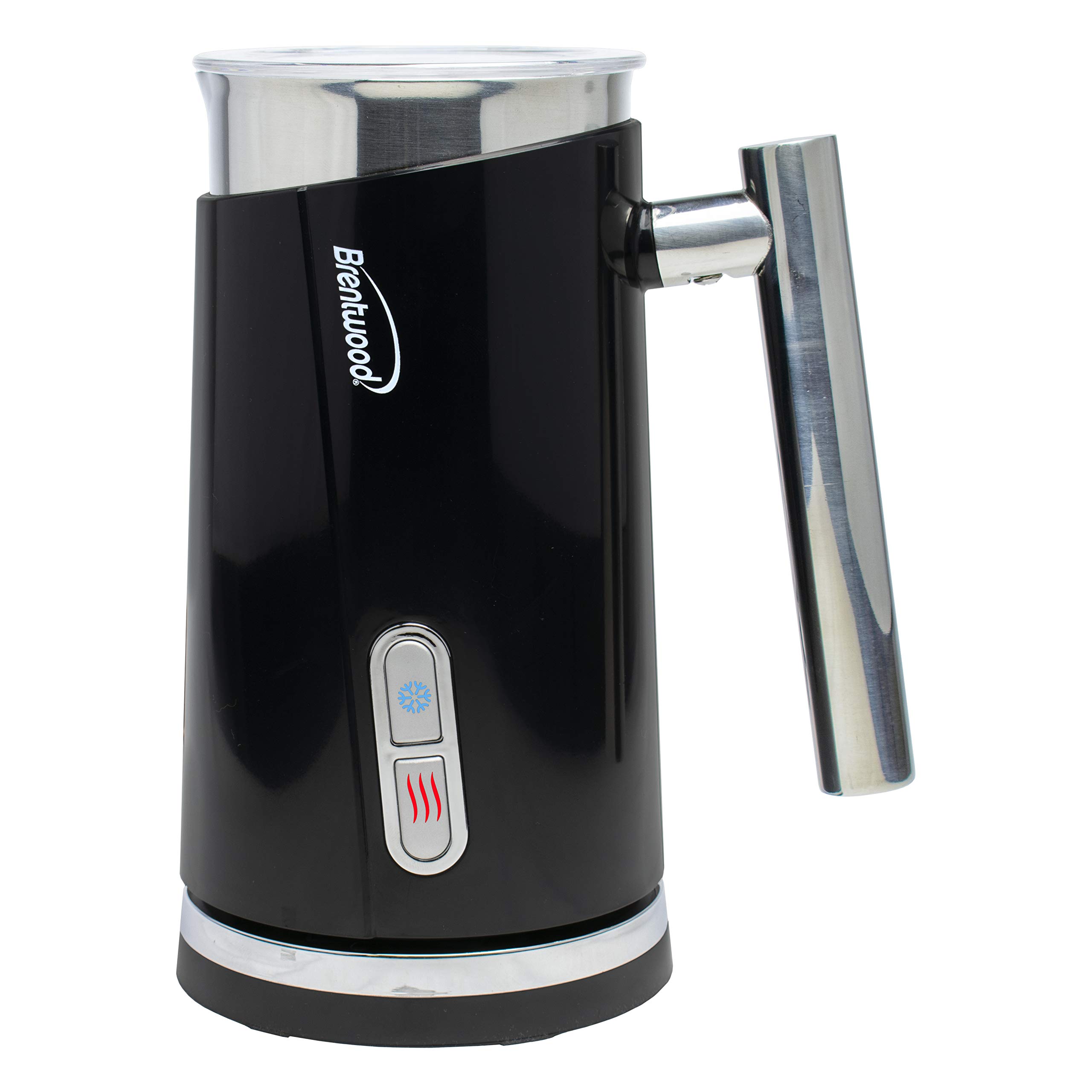 Brentwood Appliances GA-301BK 10oz Cordless Electric Milk Frother and Warmer