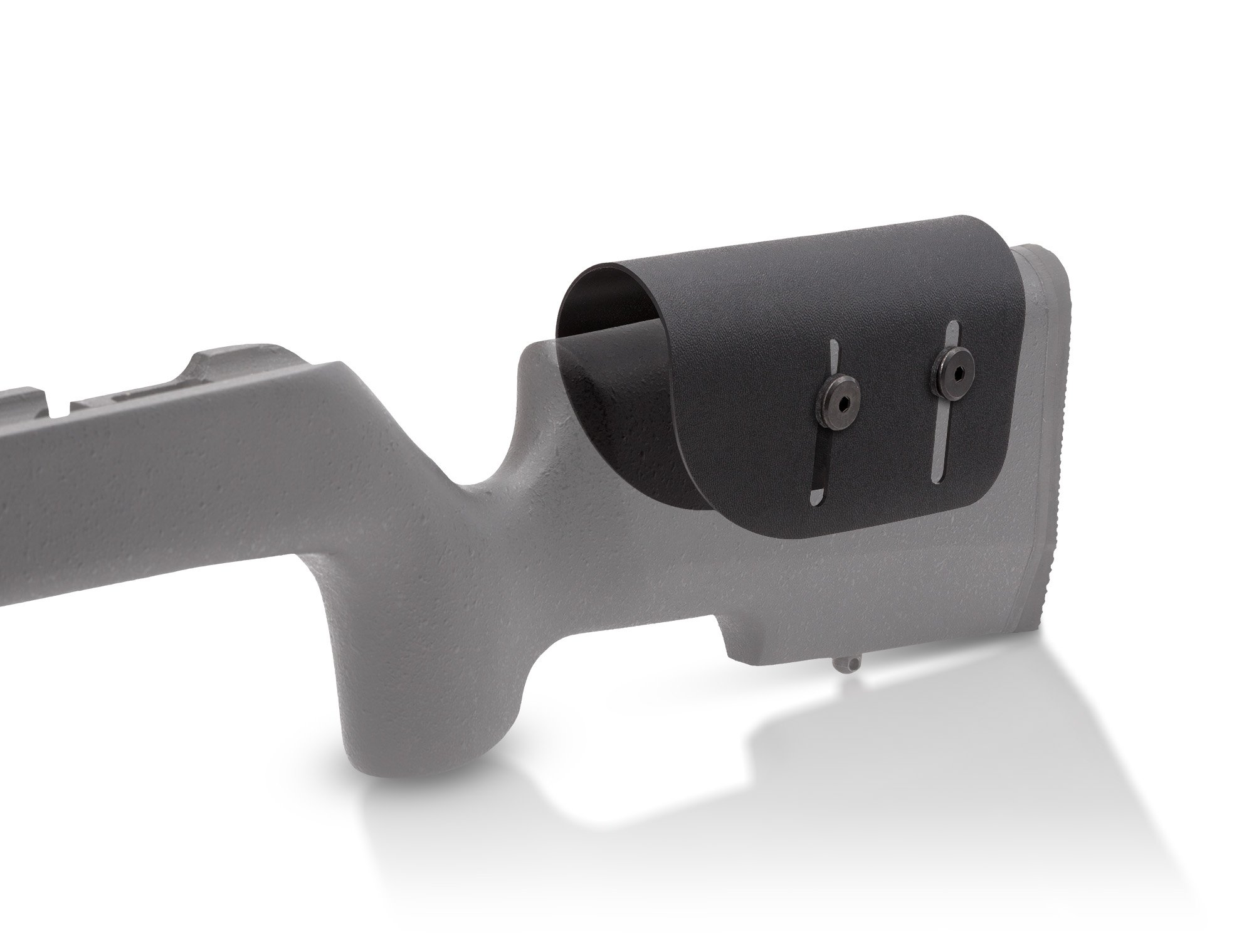 Adjustable Kydex Cheek Rest Stock Riser For Scoped Rifle Black