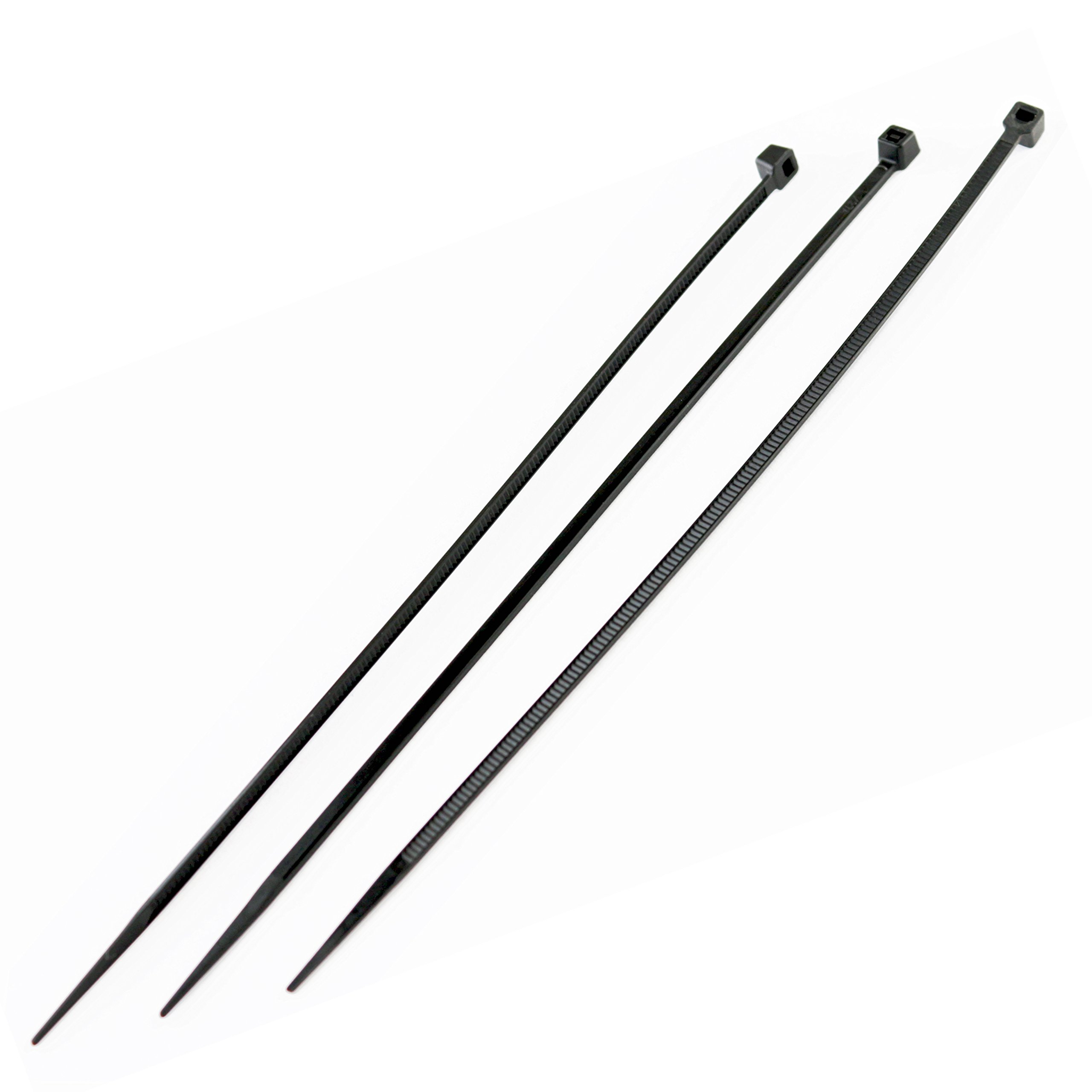 XSCORPION CT61000 6 Wire Ties  Black (1000 count)
