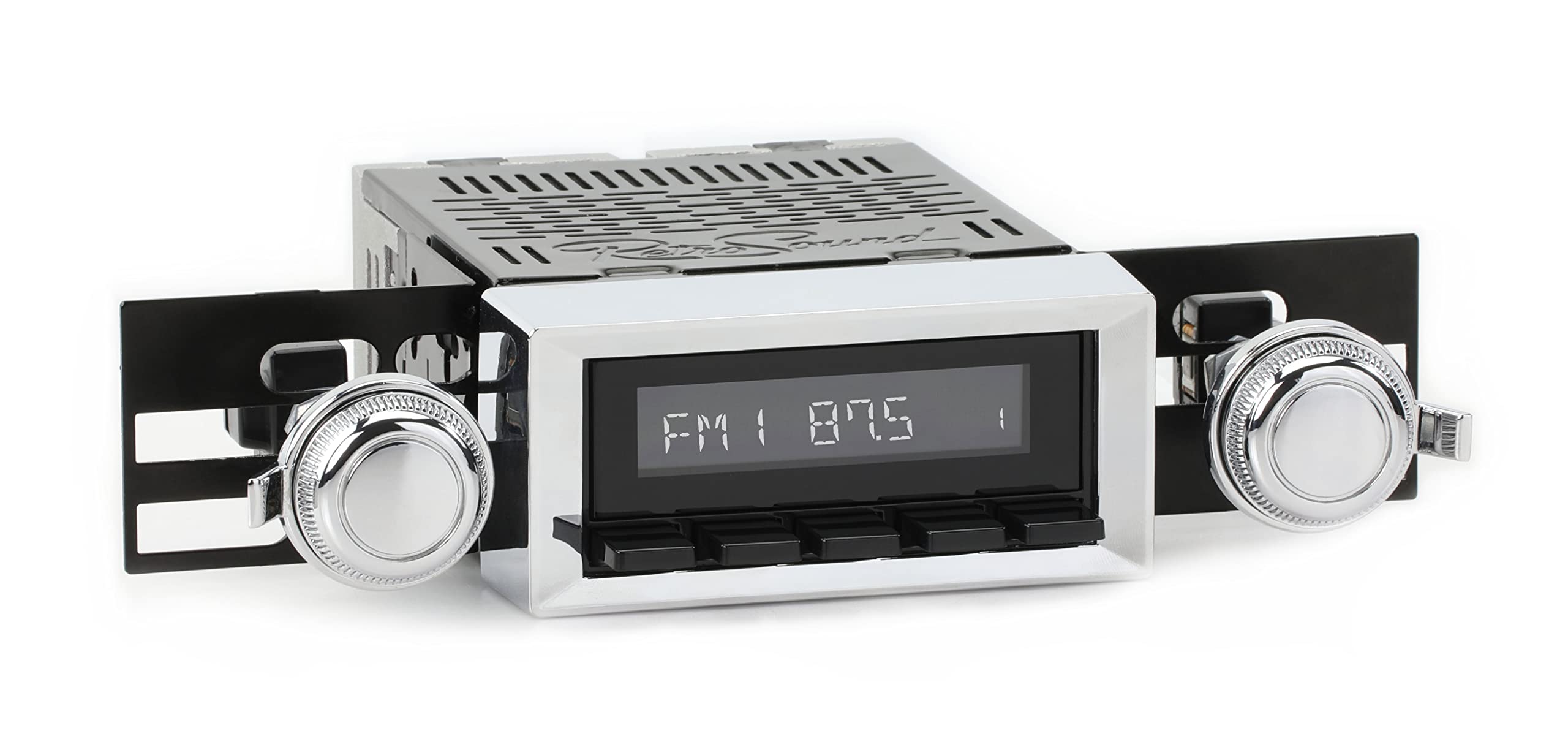 RetroRadio Compatible with 1973-87 Chevrolet C/K Series Truck Features Include Bluetooth, AUX, AM/FM LAB-M1-116-03P-73PC1