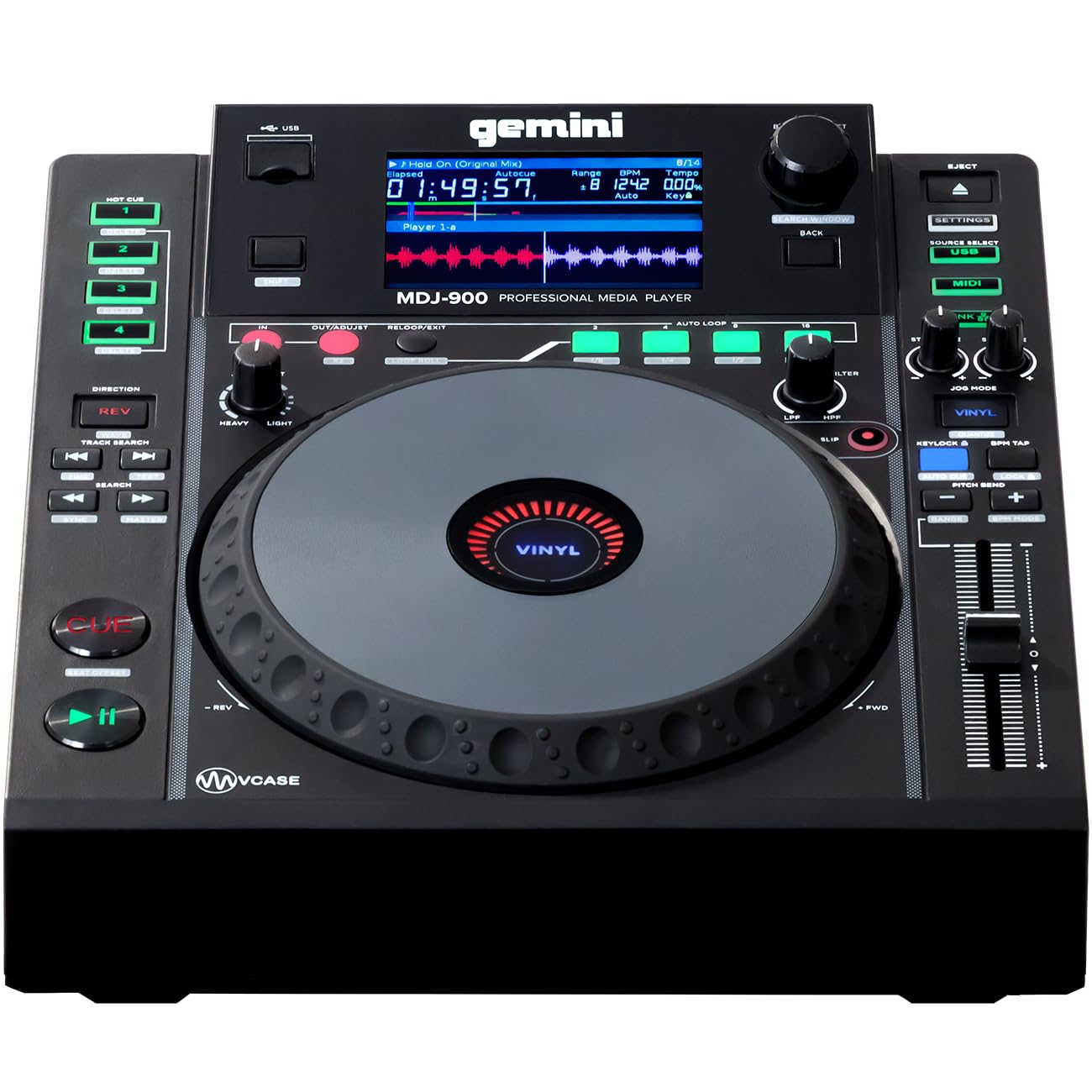 Gemini MDJ-900 MDJ-900 Professional USB Media Player