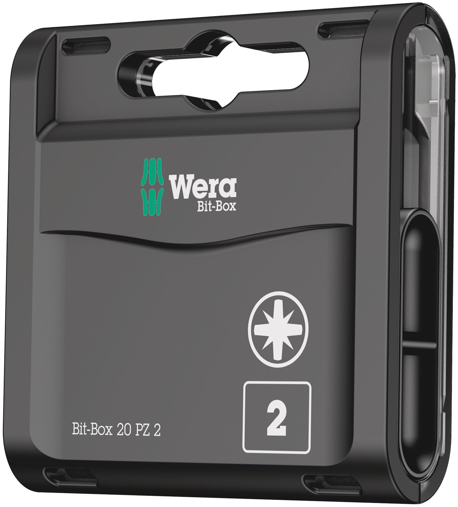 Wera 05057760001 Bit-Box Holds (20) Pozidriv Bits