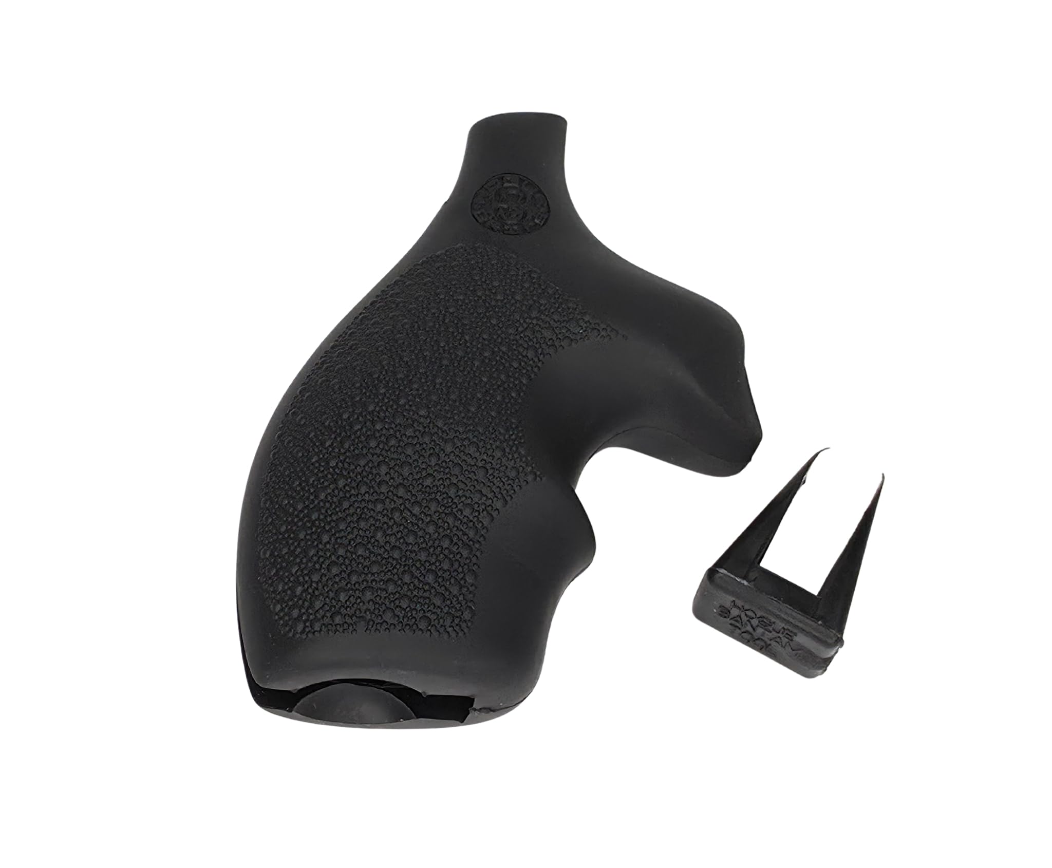 Hogue 60100H S&W J Frame Round Butt Nylon Monogrip Black