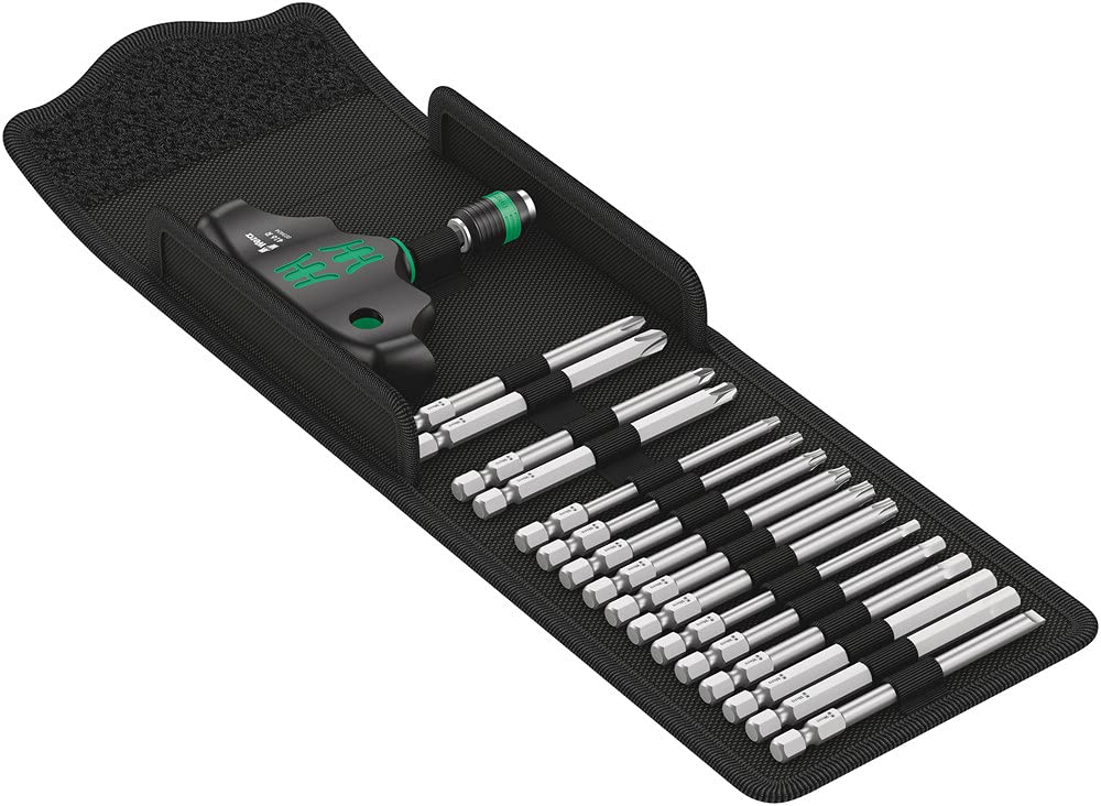 Wera 05057470001 Kraftform Kompakt 400 for Bicycles & E-Bikes (17 pieces)