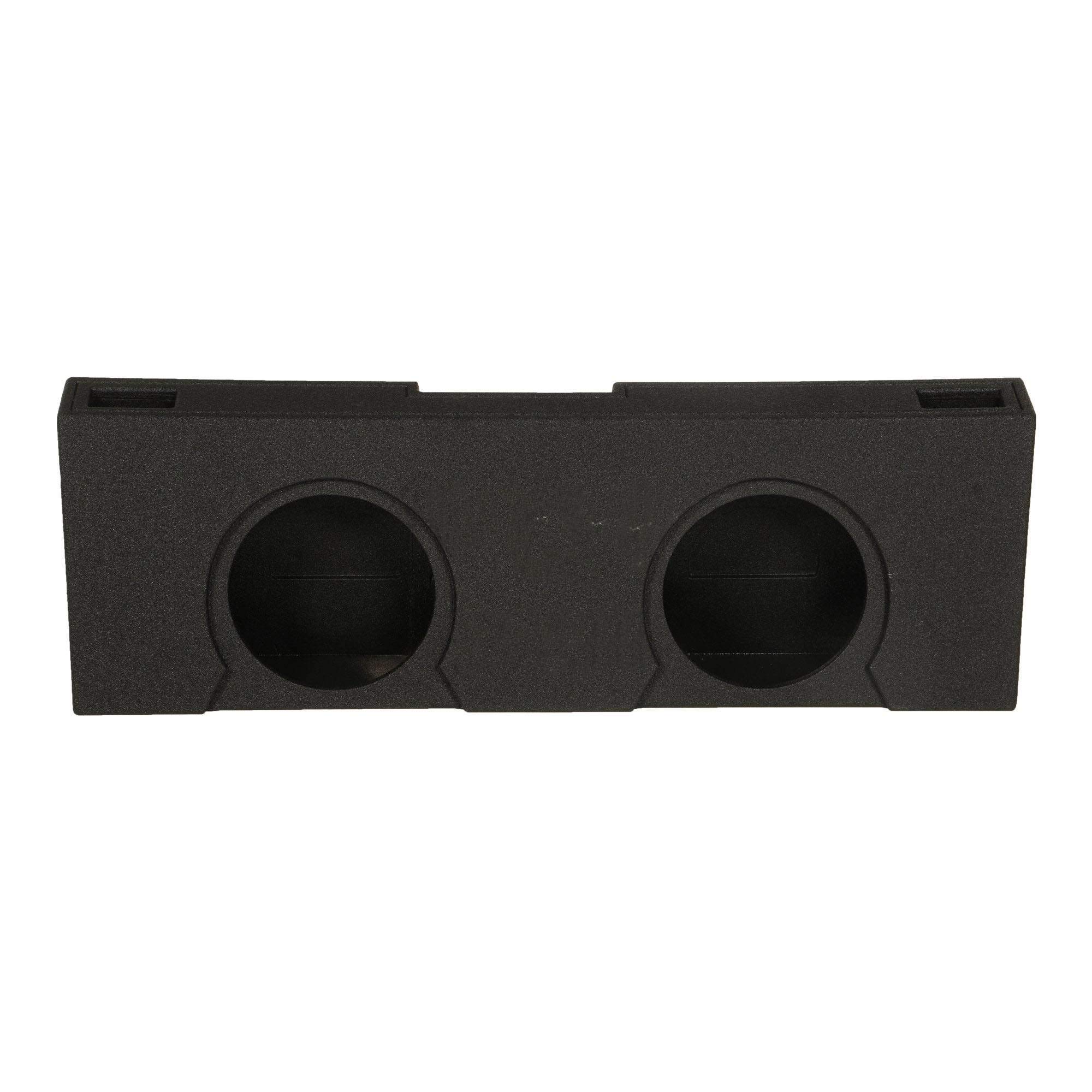 QPower QBGMC07212 DUAL 12" UNDER SEAT QBOMB For GMC 2007-2013 CREW CAB