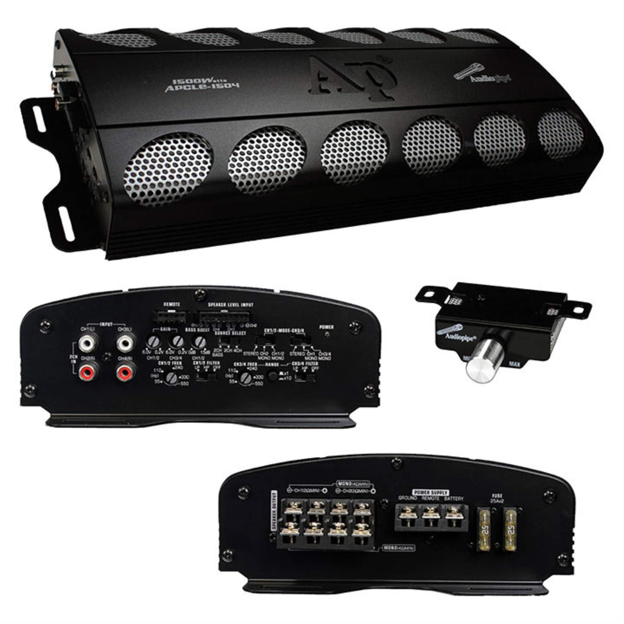 Audiopipe APCLE1504 1500 watt 4 channel Amplifier