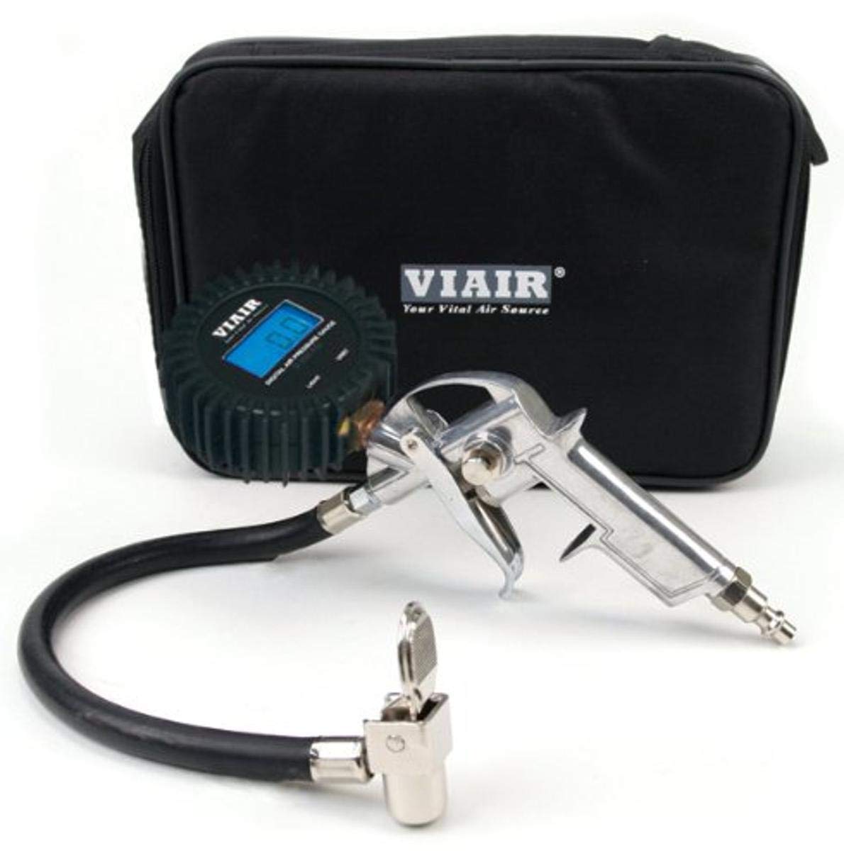 Viair 00042 Digital Tire Inflation Gun with Gauge & Carry Bag -  Up to 180 PSI