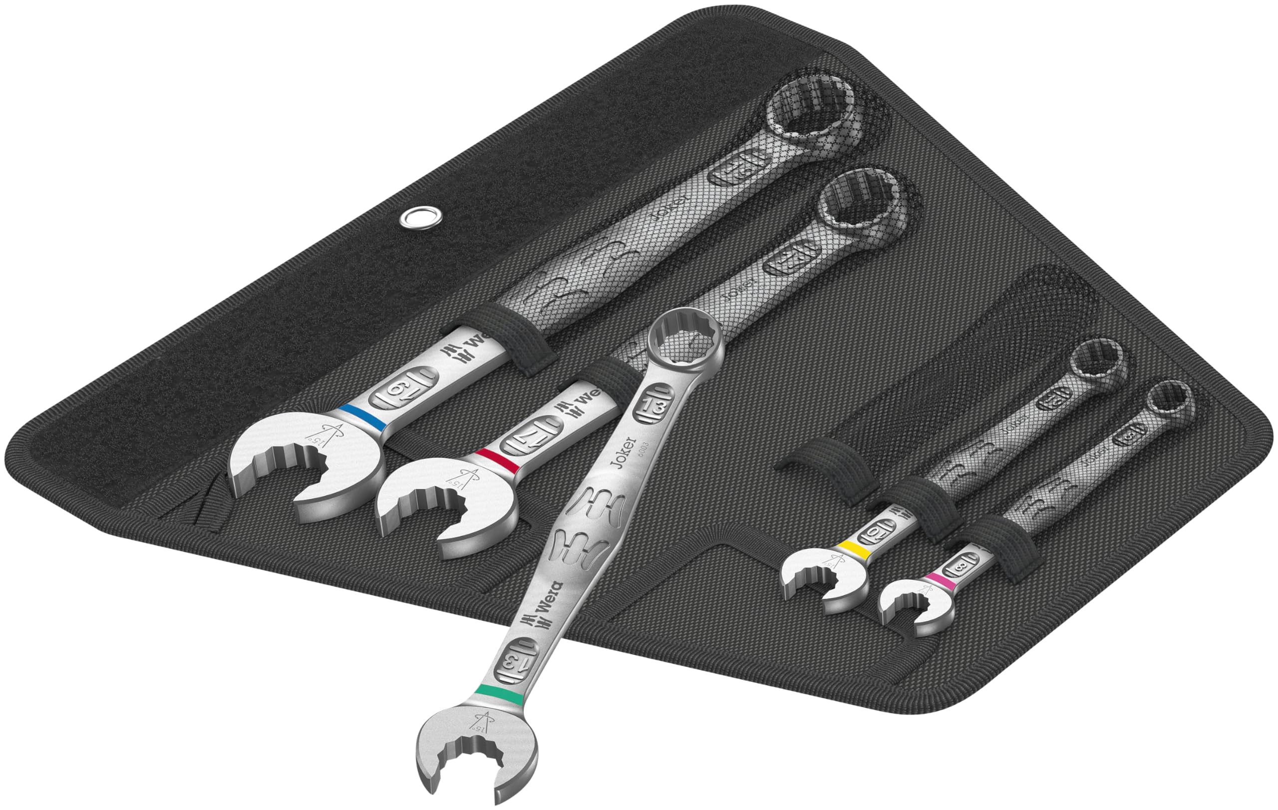 WERA 05020230001 Metric Combination Wrench Set (5 Piece Set)