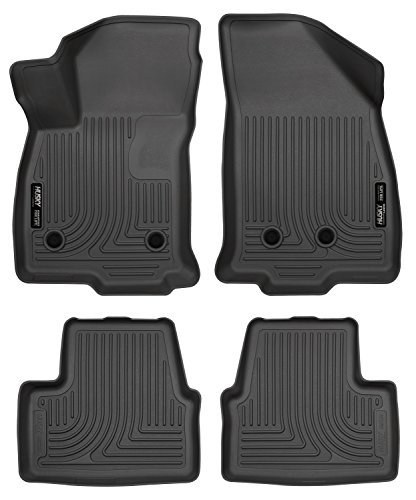 Husky 98281 Weatherbeater Front/2nd Seat Floor Liners For 2016-19 Chevrolet Volt