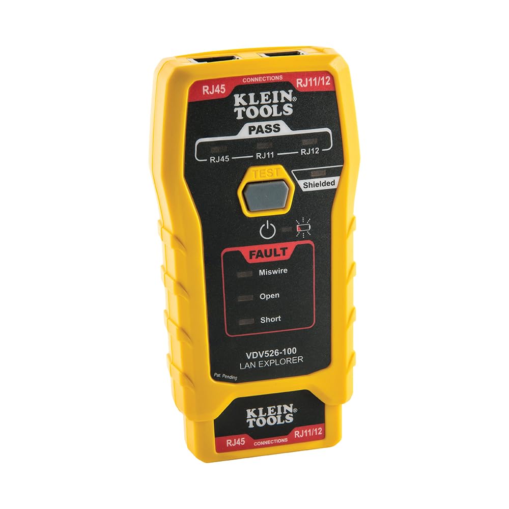 Network LAN Cable Tester, VDV Tester, LAN Explorer with Remote