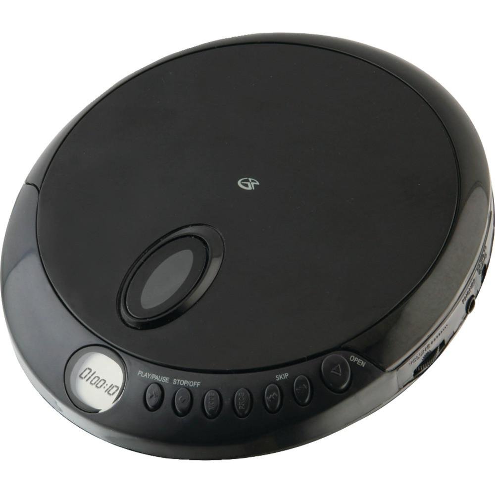 GPX PC301B Portable CD Player with Stereo Earbuds AntiSkip Protection
