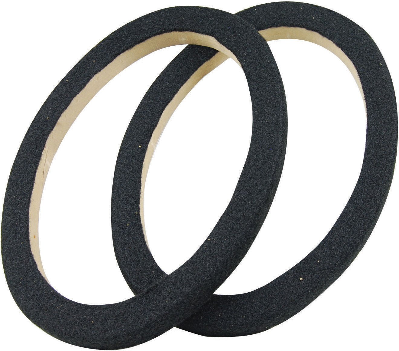 Nippon RING69CBK 6" x 9" Black Carpeted Speaker Ring pair