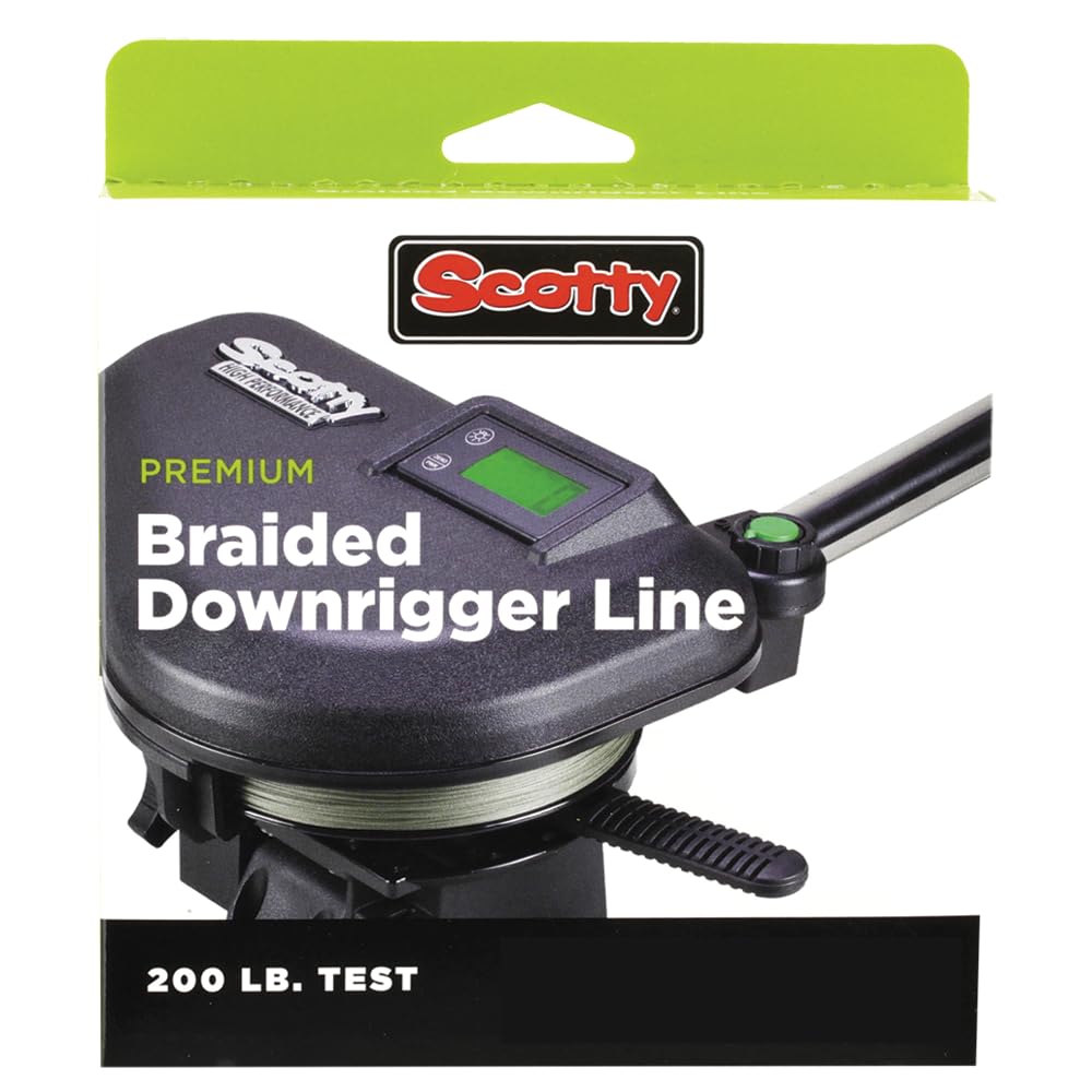 Scotty 2702K Power Braid Downrigger Line 200lb Test  400 ft Spool