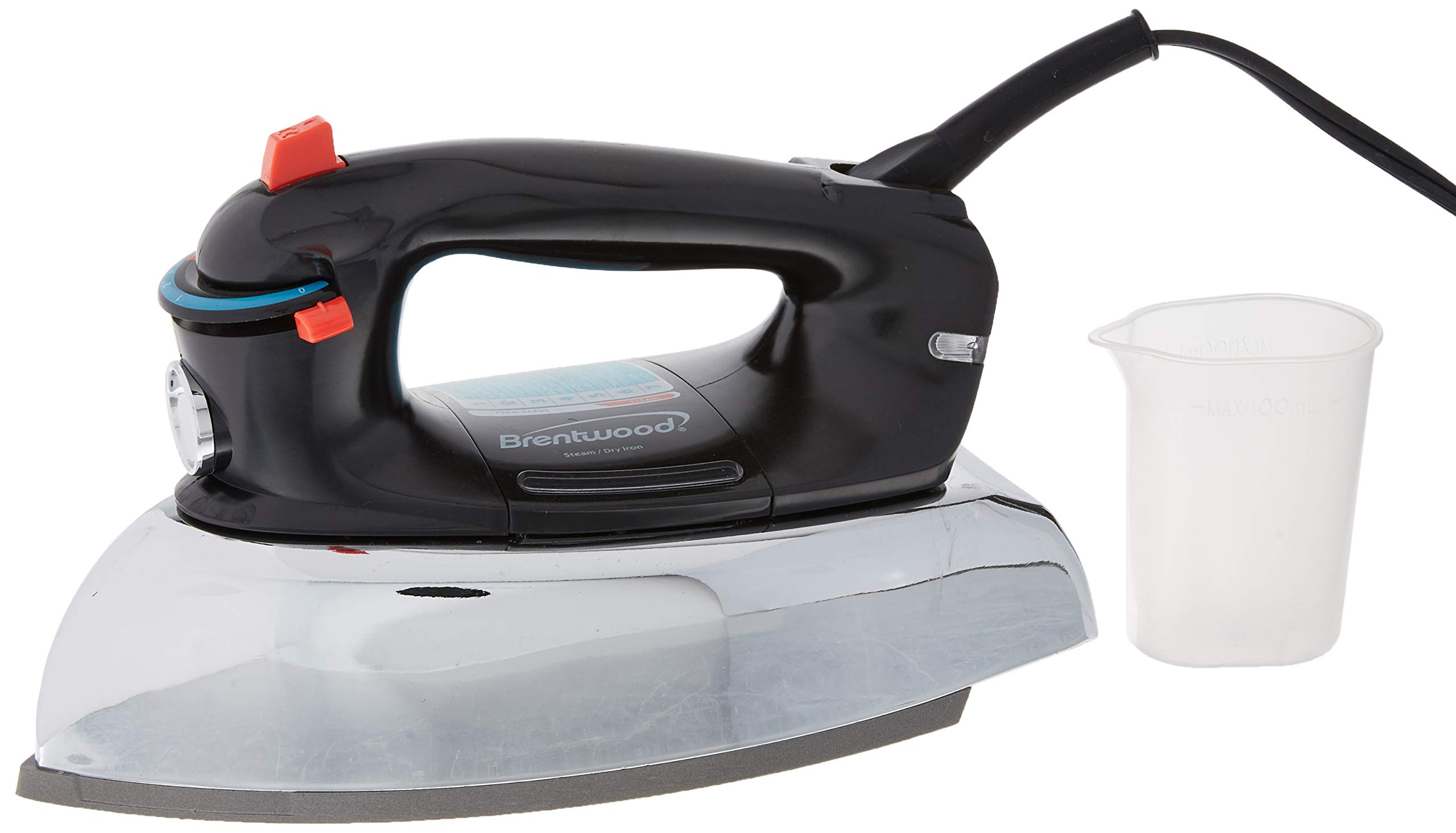 Brentwood Appliances MPI-70 Classic Chrome-Plated Steam Iron