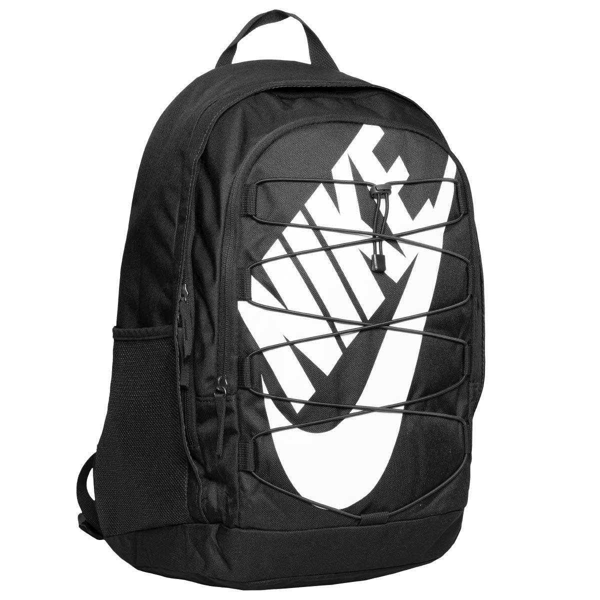 Nike Hayward 2.0 Backpack, for Women and Men with Polyester Shell & Adjustable Straps, Black/Black/White