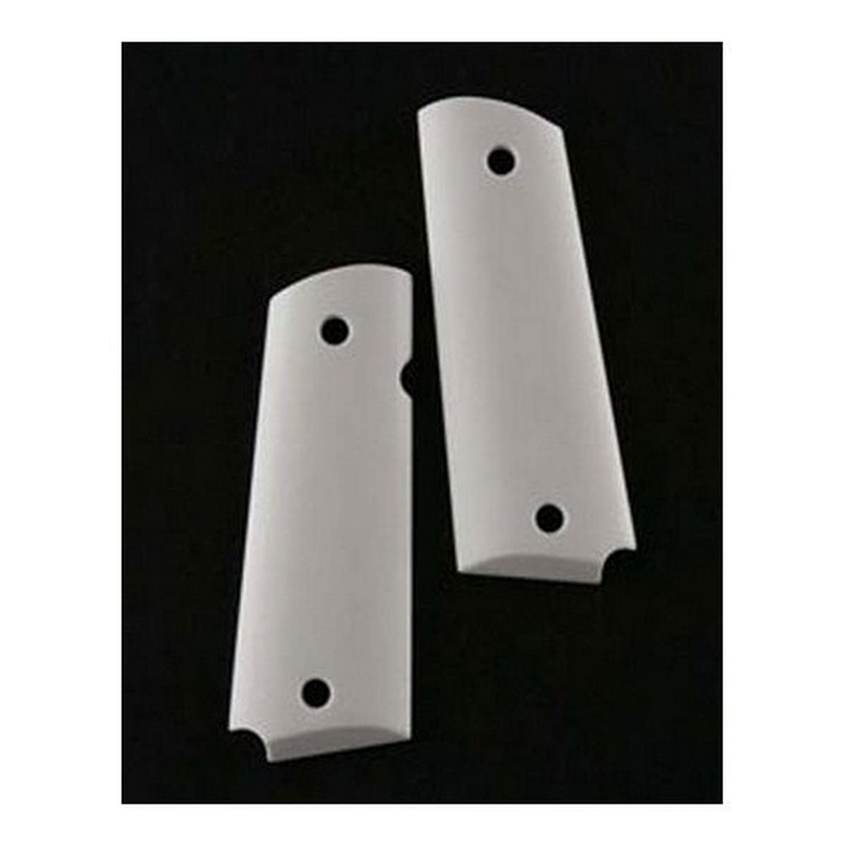 Hogue 45020 1911 Govt. Model Smooth Ivory Polymer - Ambi-Cut