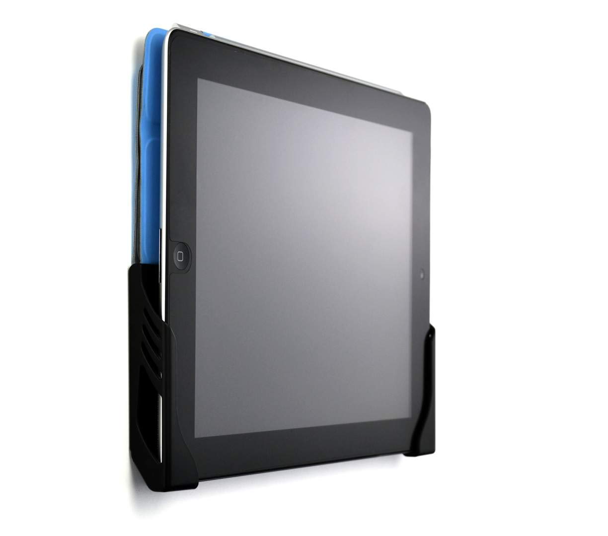 Dockem Koala Tablet Wall Mount - Screw-in Version: Universal Dock for iPads, iPad Air/Mini/Pro, Samsung Galaxy Tab/Notes, Android Tablets and More [Black Brackets]