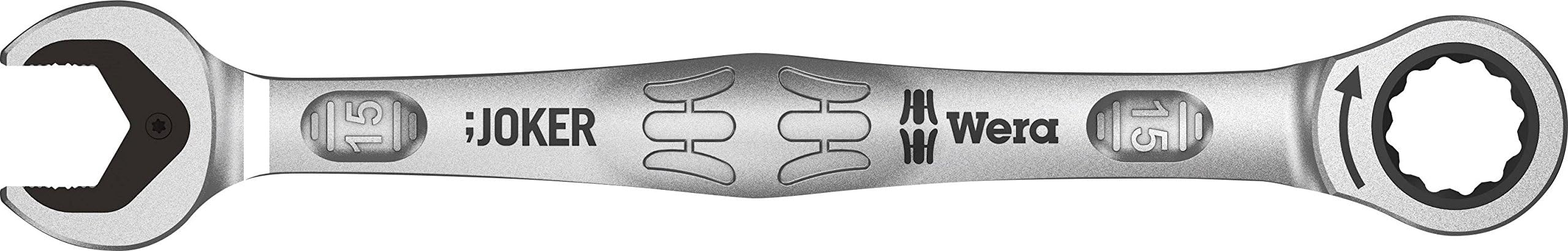Wera 05073275001 JOKER 15mm Ratcheting Combination Wrench