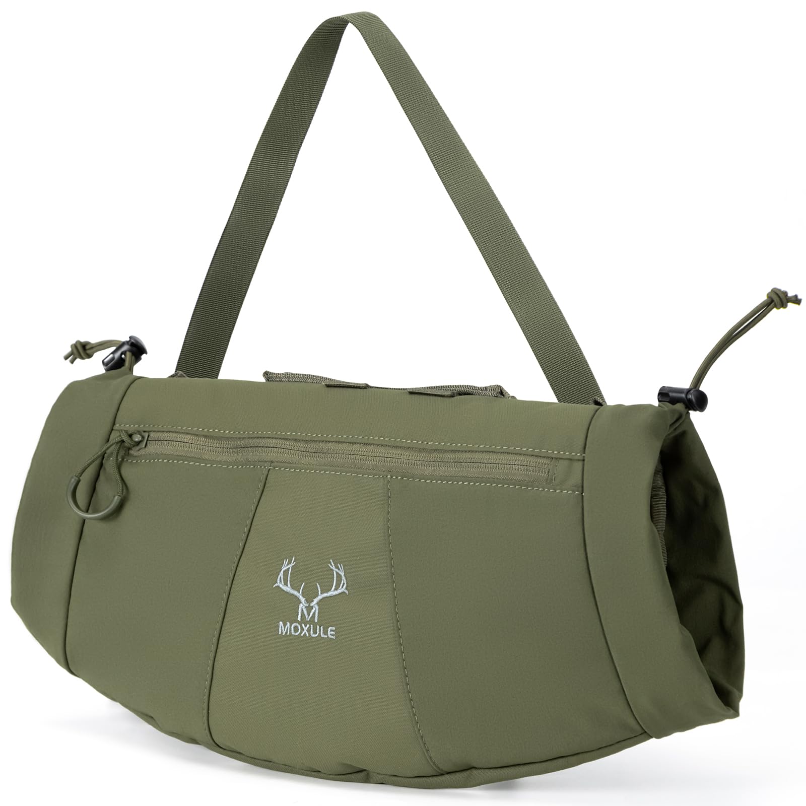 MOXULE Hunting Hand Warmer Muff: Insulated Fleece for Cold Weather Green