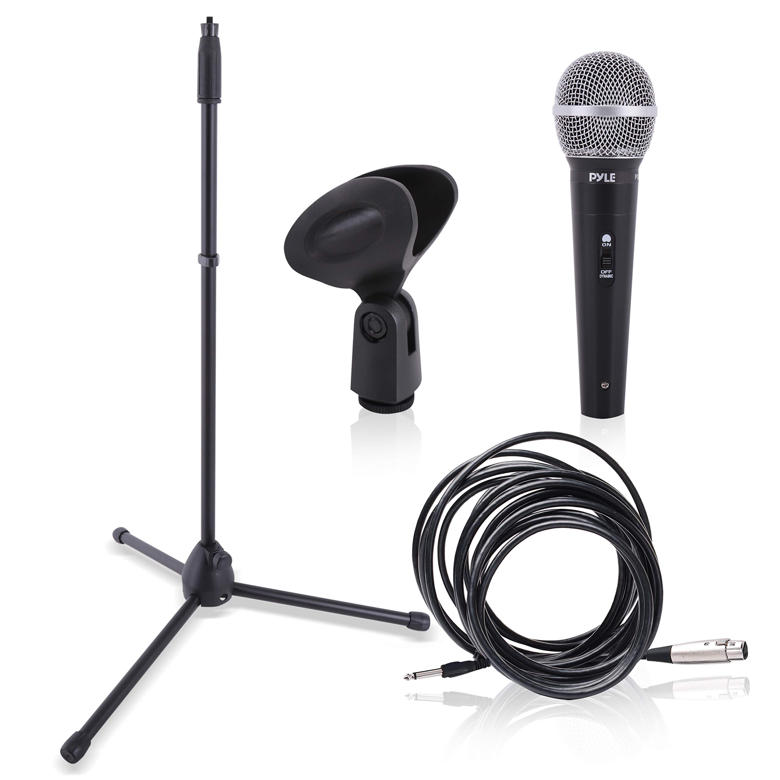 Pyle PDMIC88ST High-End Metal Microphone Kit