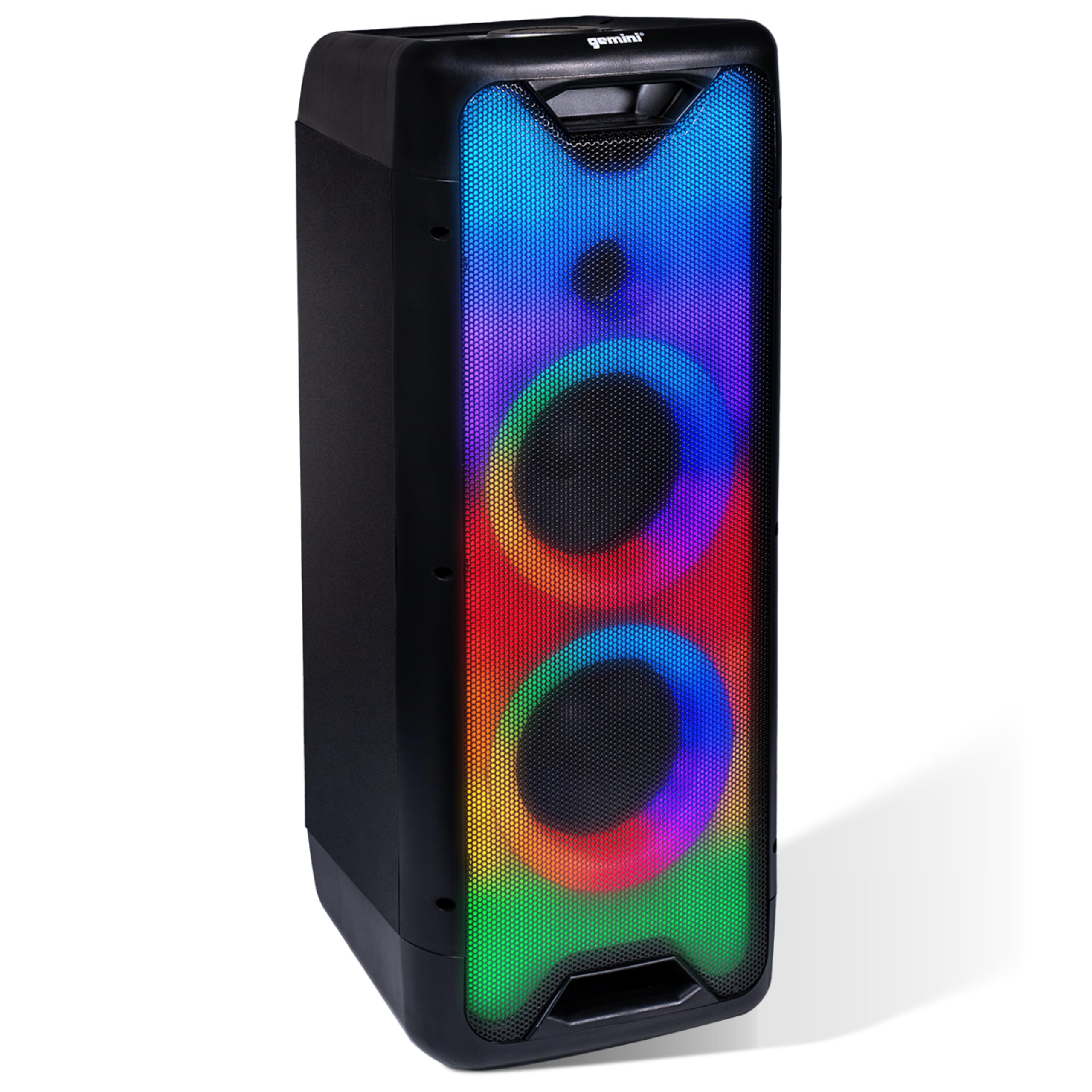 Gemini GLS-880 Dual 8-Inch Rechargeable Bluetooth® Portable Party System