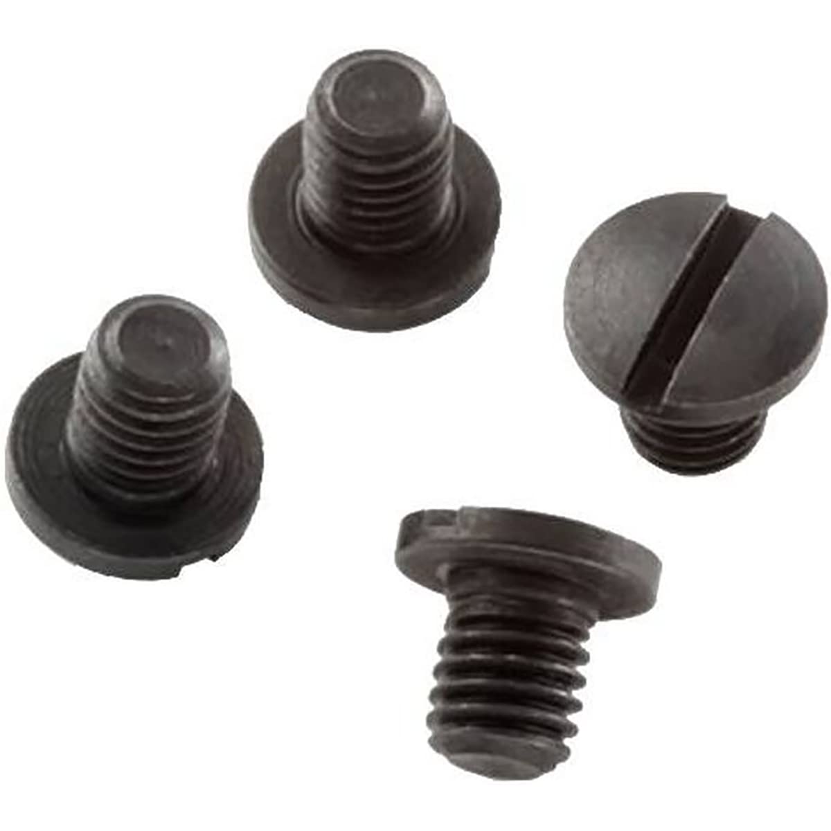 Hogue 45008 Govt  Officers Model Screws 4 Slotted Black