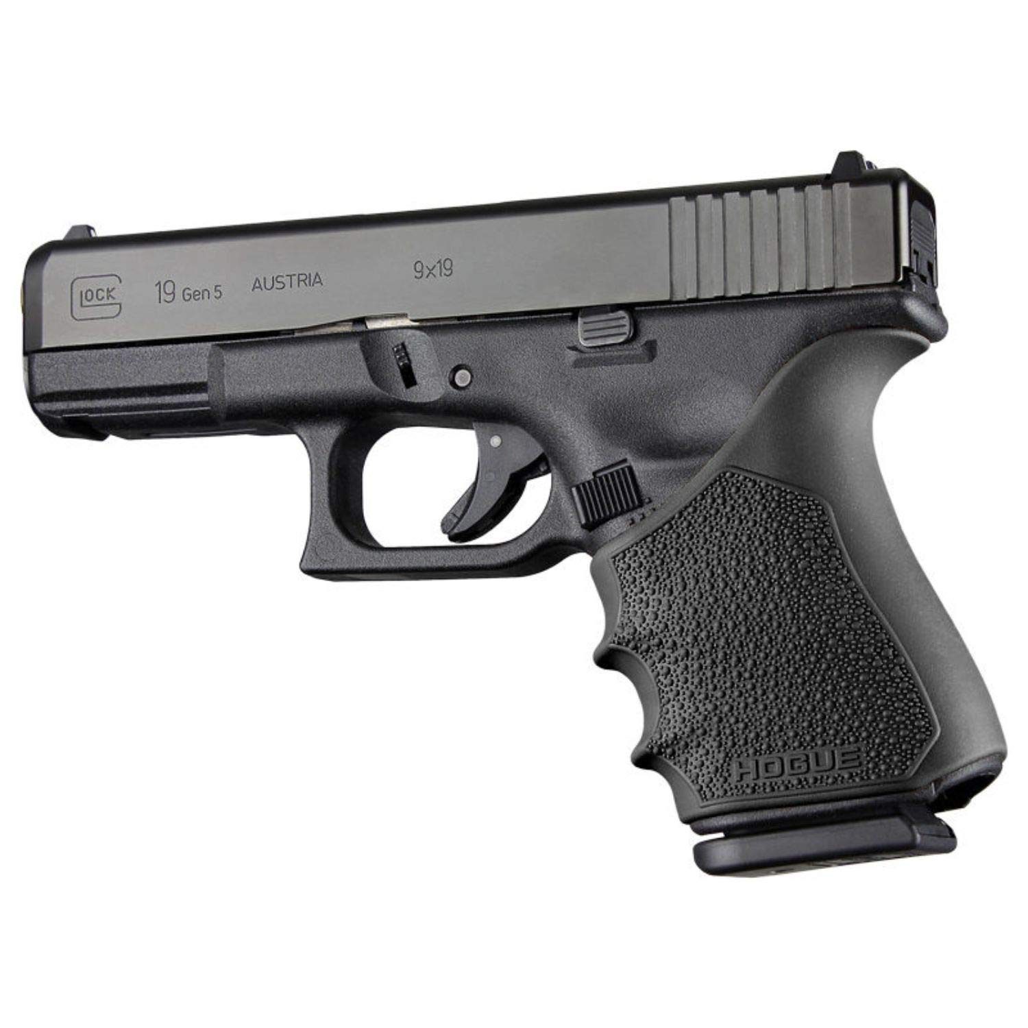 Hogue 17050 Handall Beavertail Grip Sleeve Glock 19 23 32 38 Gen 1-2-5 Black