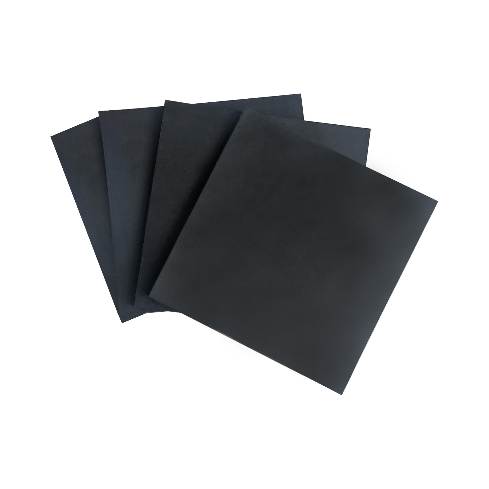 4 Pieces Anti Vibration Pads 1/4 in Thick X 4 in X 4 in Neoprene