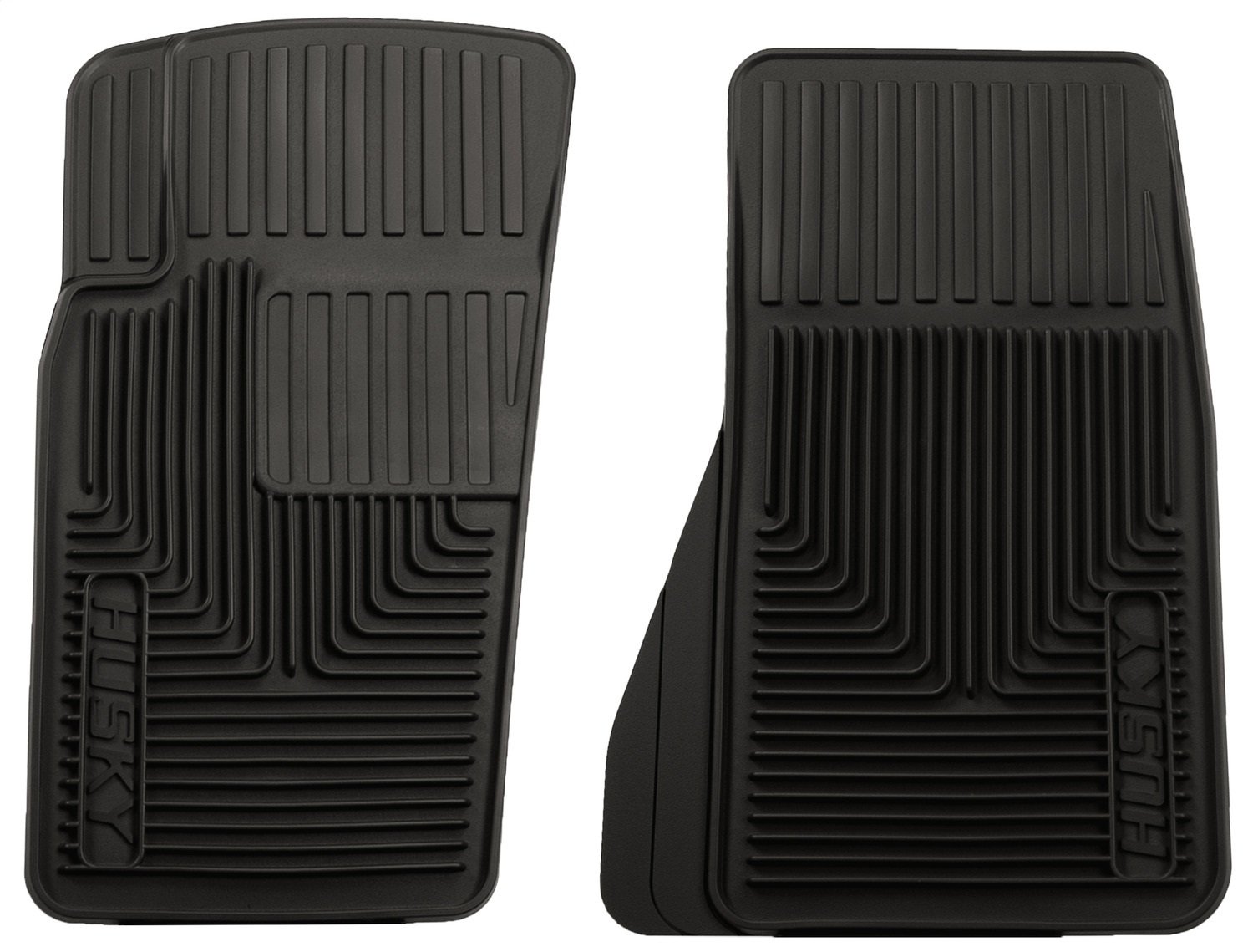 Husky Liners - Heavy Duty Front Floor Mats | 1984-2001 Jeep Cherokee, 1993-2004 Jeep Grand Cherokee, 2007-2009 Jeep Wrangler, Black | 51081